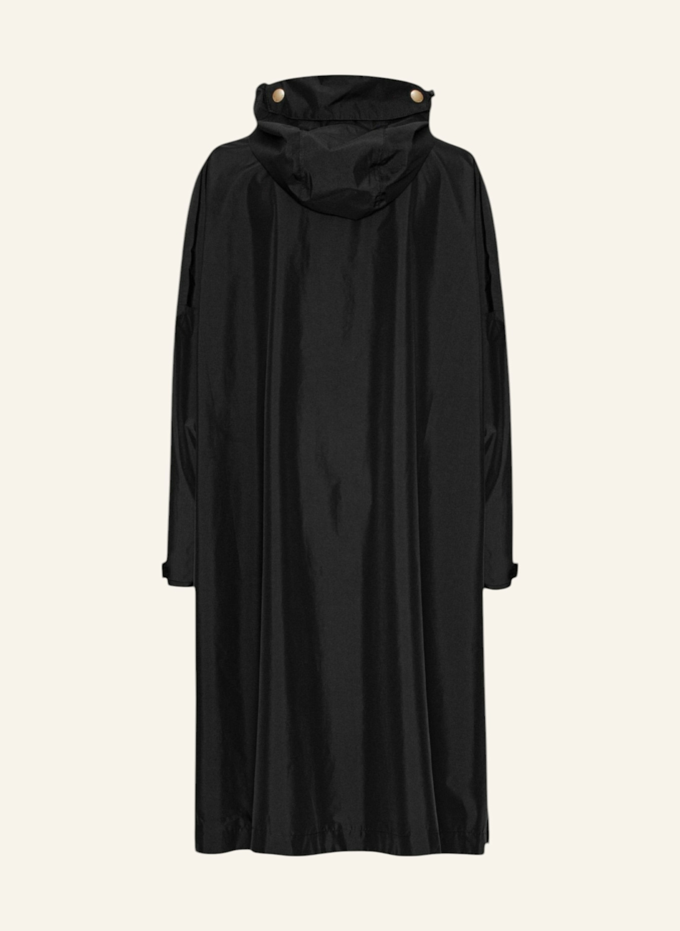 ILSE JACOBSEN Regenponcho RAIN221SP: SCHWARZ