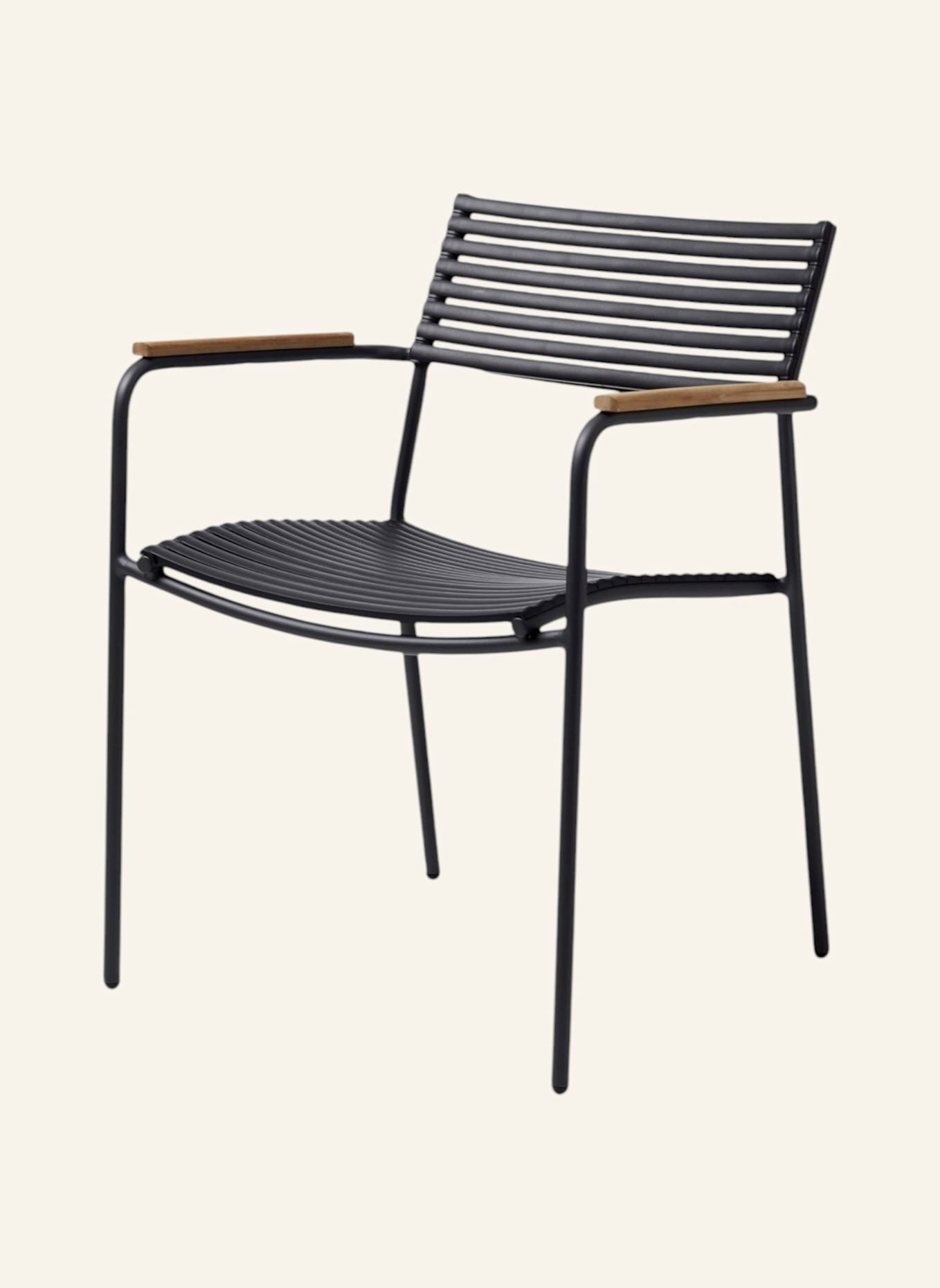 cinas Gartenmöbel-Set mit 1 Tisch, 2 Stühlen MOOD AIR/ELLEN: GRAU