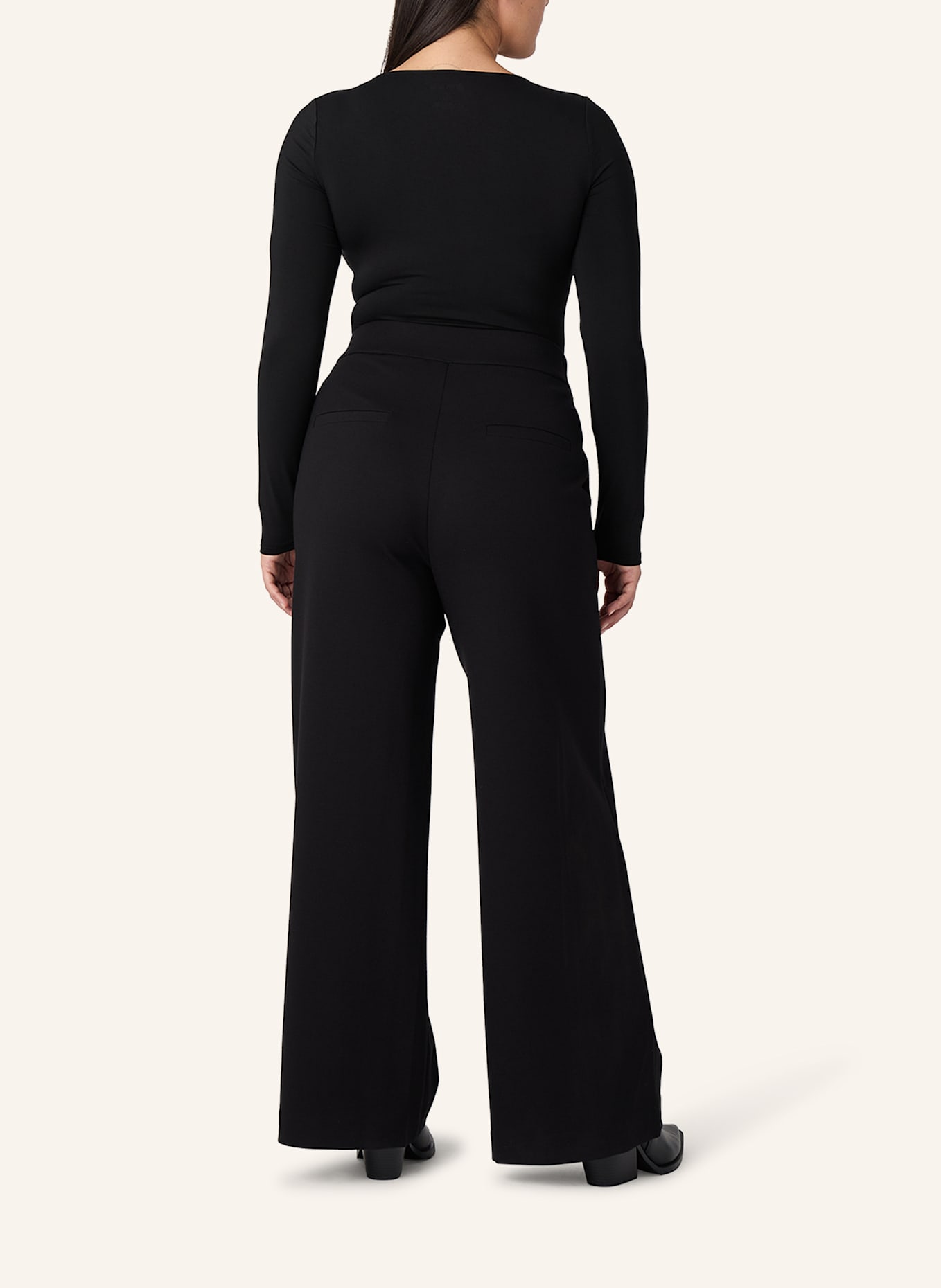 Les Lunes Langarmbody ALENA BODY: SCHWARZ