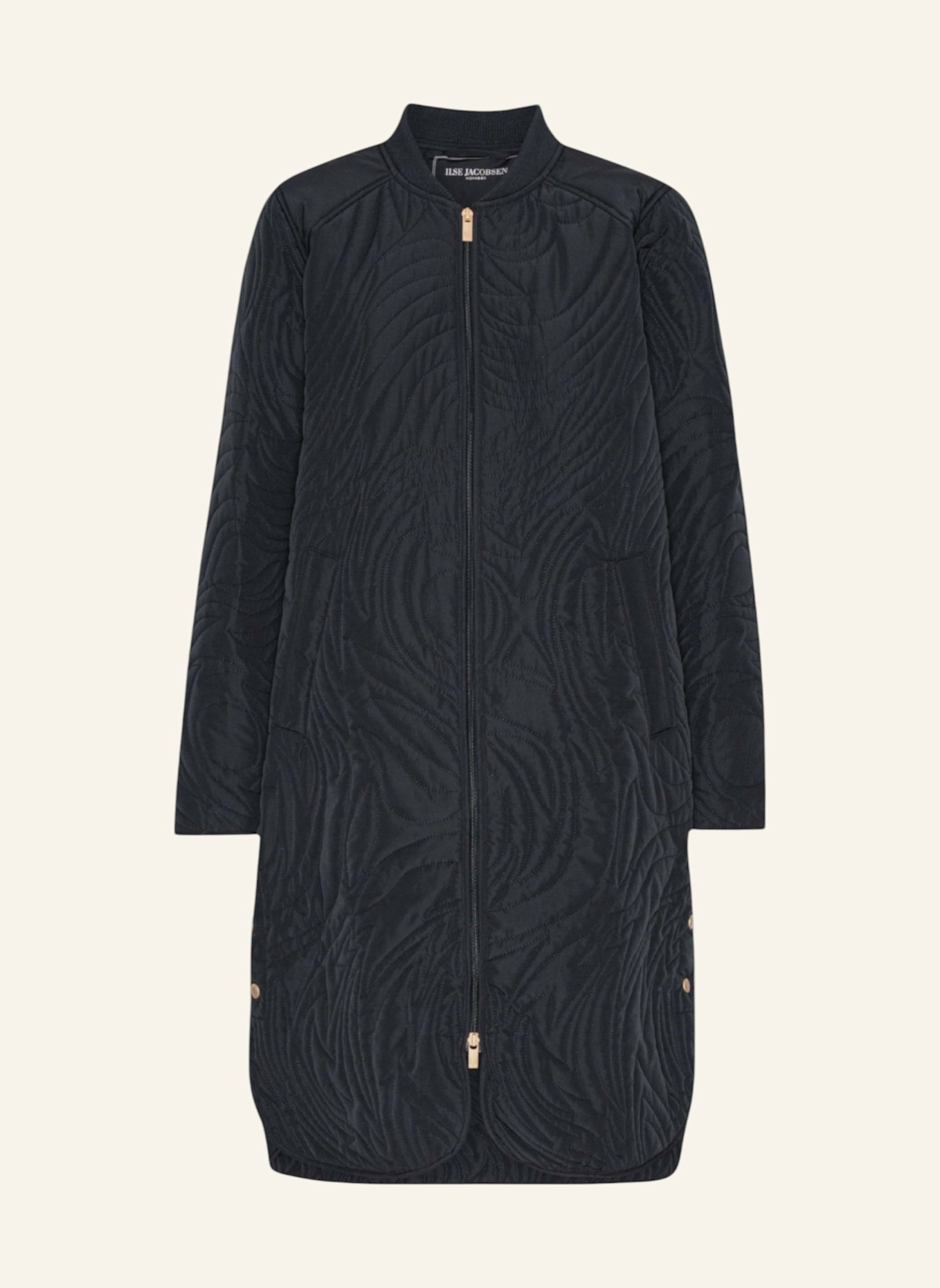 ILSE JACOBSEN Steppmantel DUNE06: DUNKELBLAU