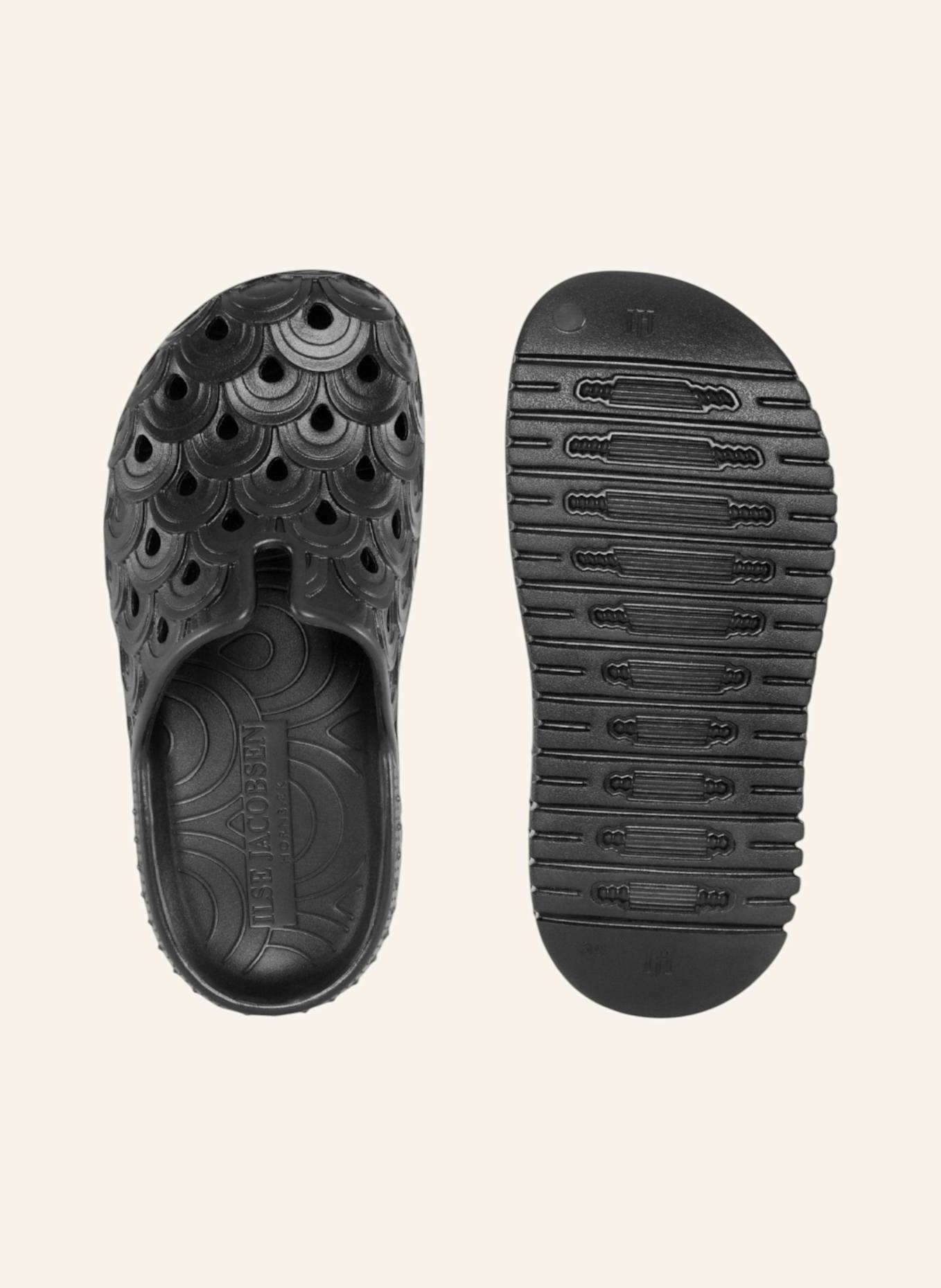 ILSE JACOBSEN Clog BIRCH01: SCHWARZ