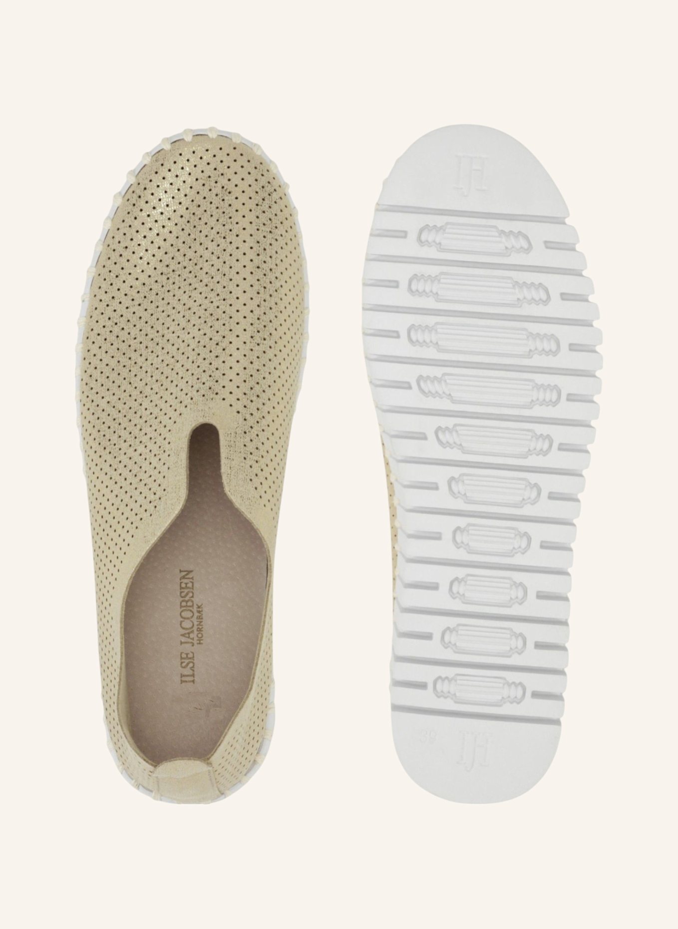 ILSE JACOBSEN Slipper TULIP3577: GOLD