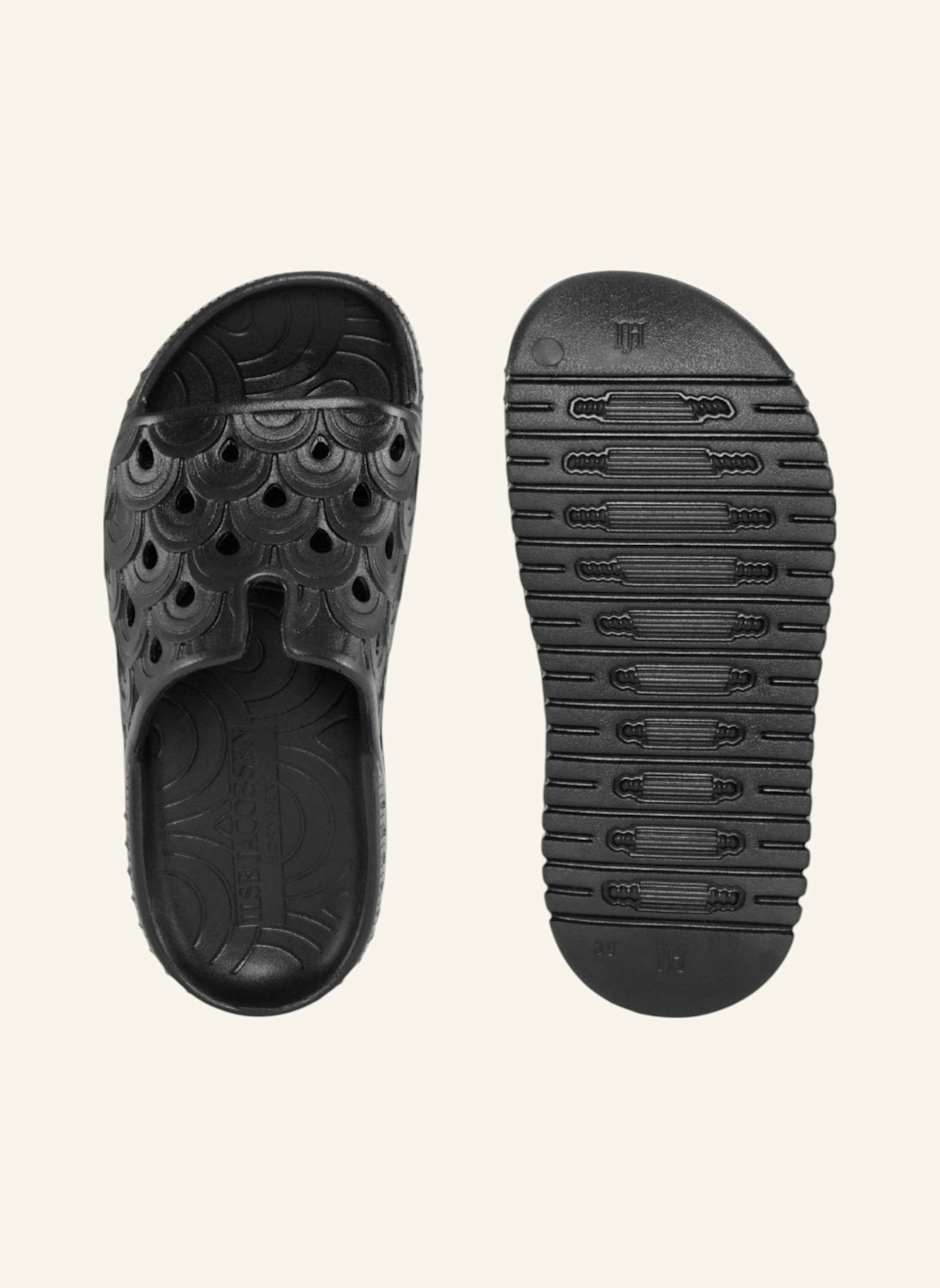 ILSE JACOBSEN Clog BIRCH02: SCHWARZ