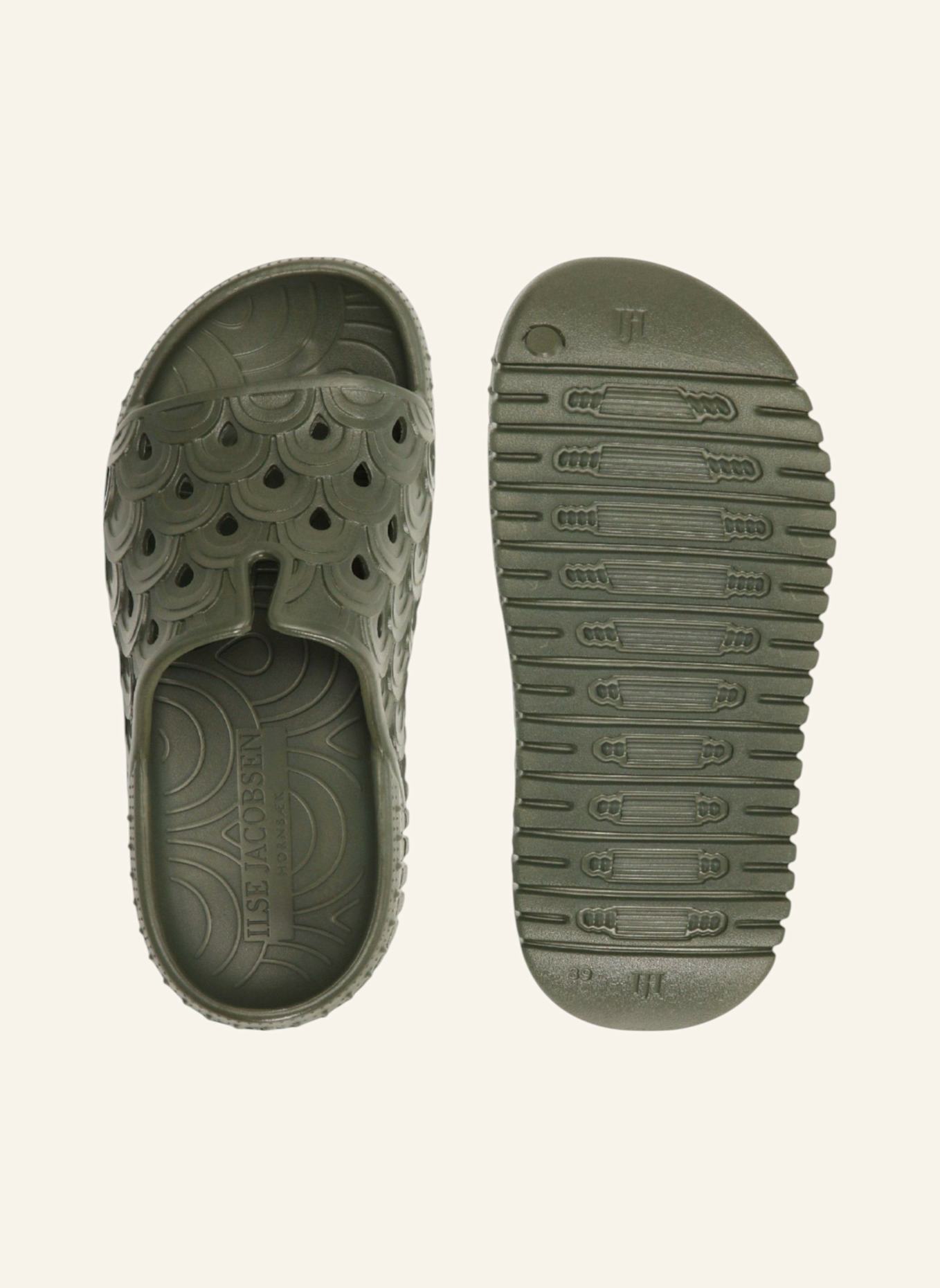 ILSE JACOBSEN Clog BIRCH02: KHAKI