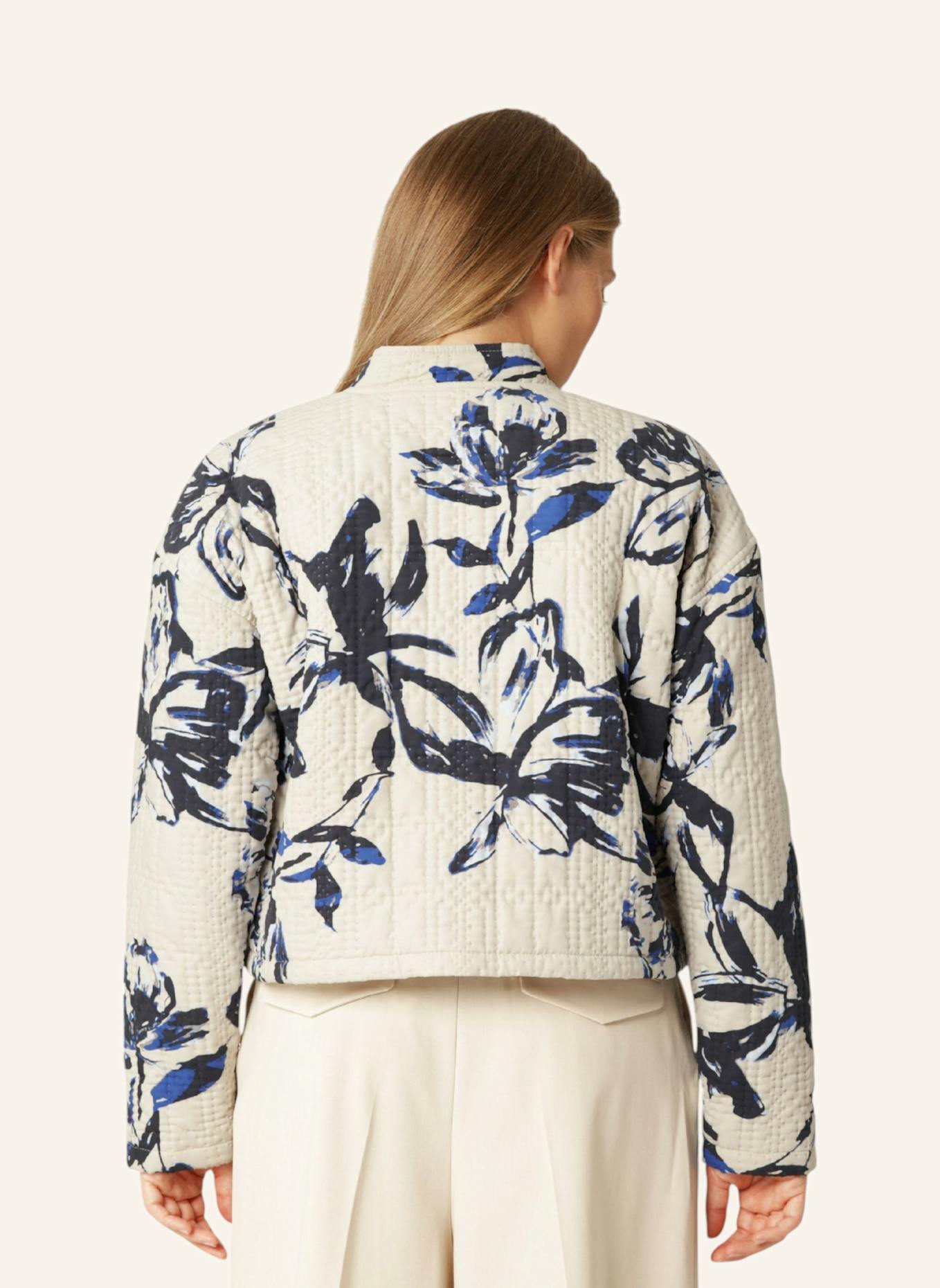 ILSE JACOBSEN Steppjacke QUILTTO01P: SCHWARZ/ WEISS/ ROT