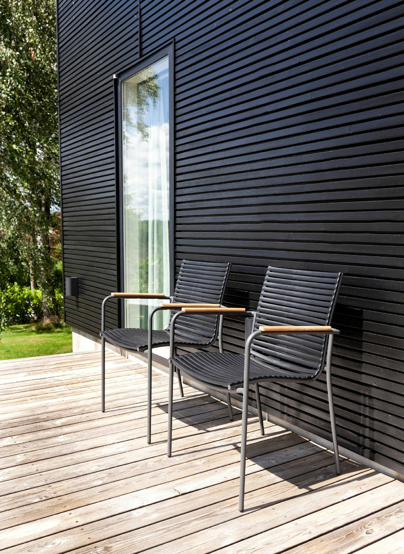 cinas Gartenstuhl MOOD CLASSIC: GRAU