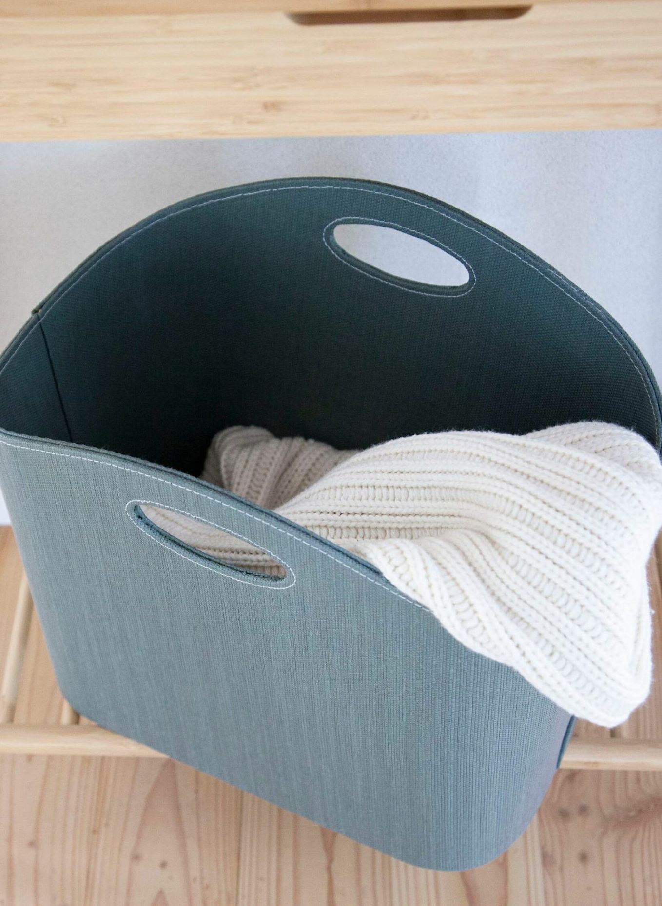 cinas Aufbewahrungskorb CLASSIC: GRÜN