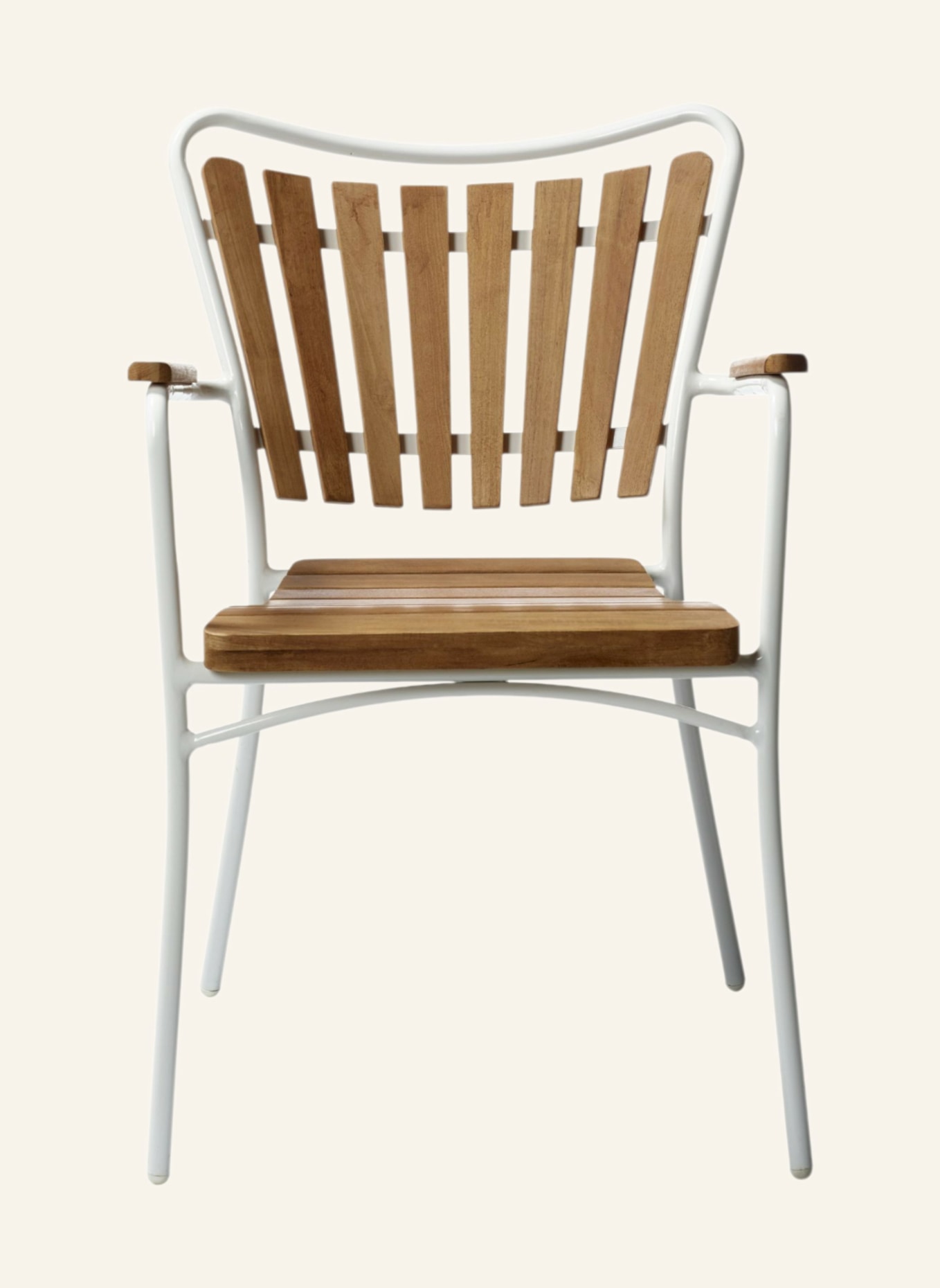 cinas Gartenmöbel-Set mit 1 Tisch, 5 Stühlen ELLEN: WEISS