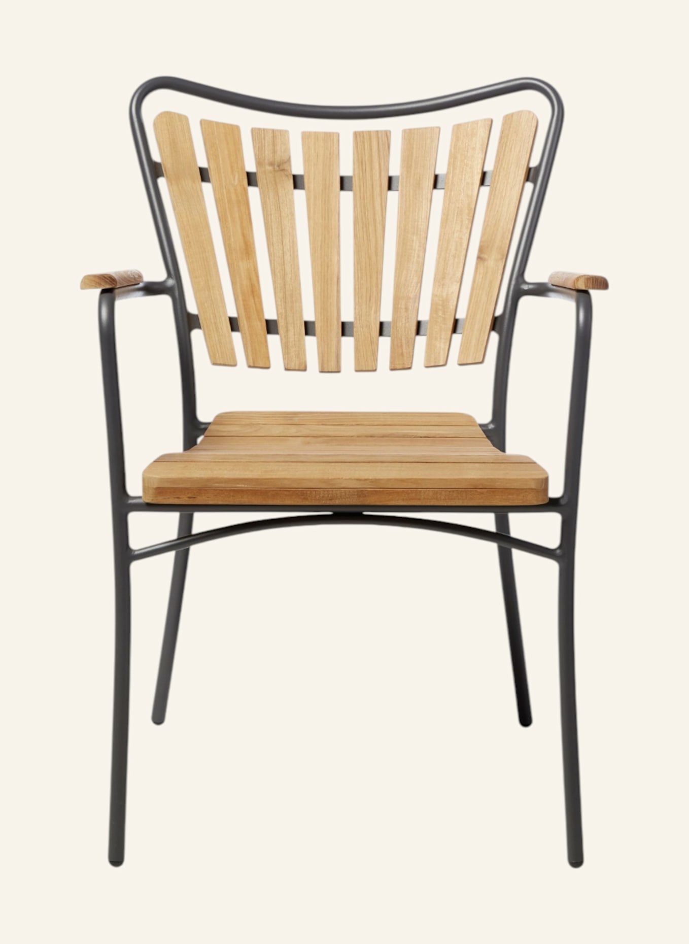 cinas Gartenmöbel-Set mit 1 Tisch, 5 Stühlen ELLEN: GRAU