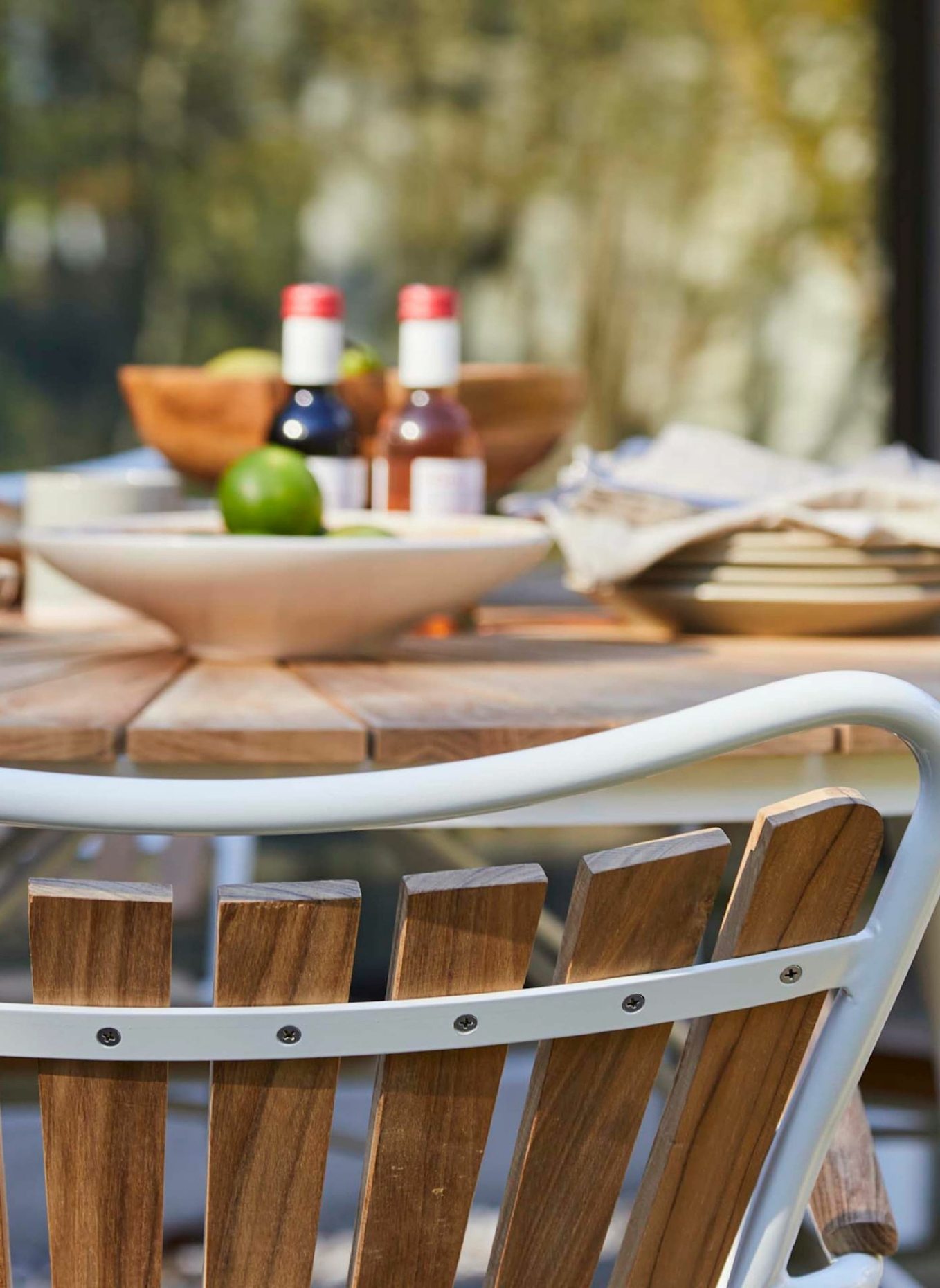 cinas Gartentisch ELLEN: WEISS