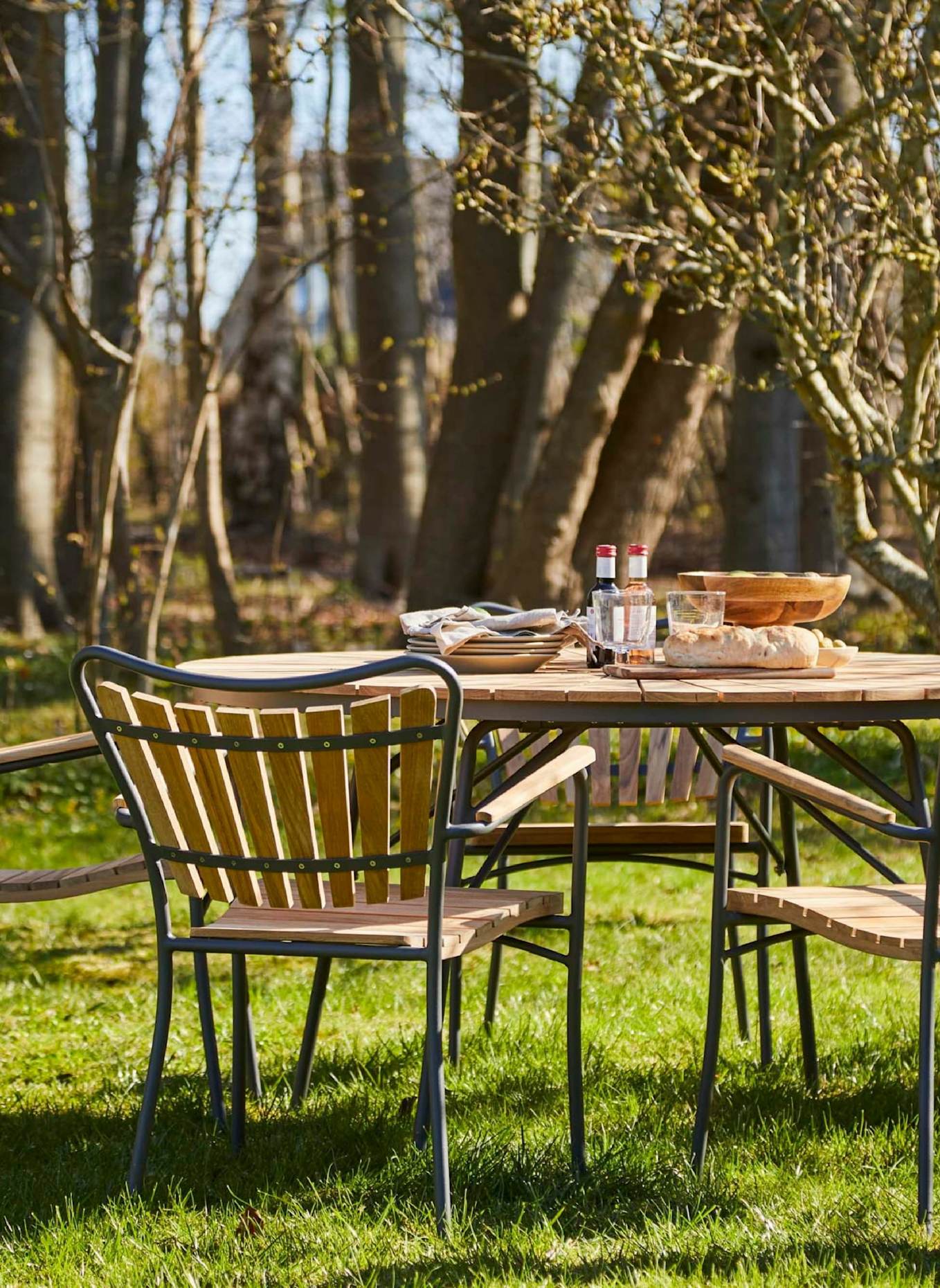 cinas Gartentisch ELLEN: GRAU