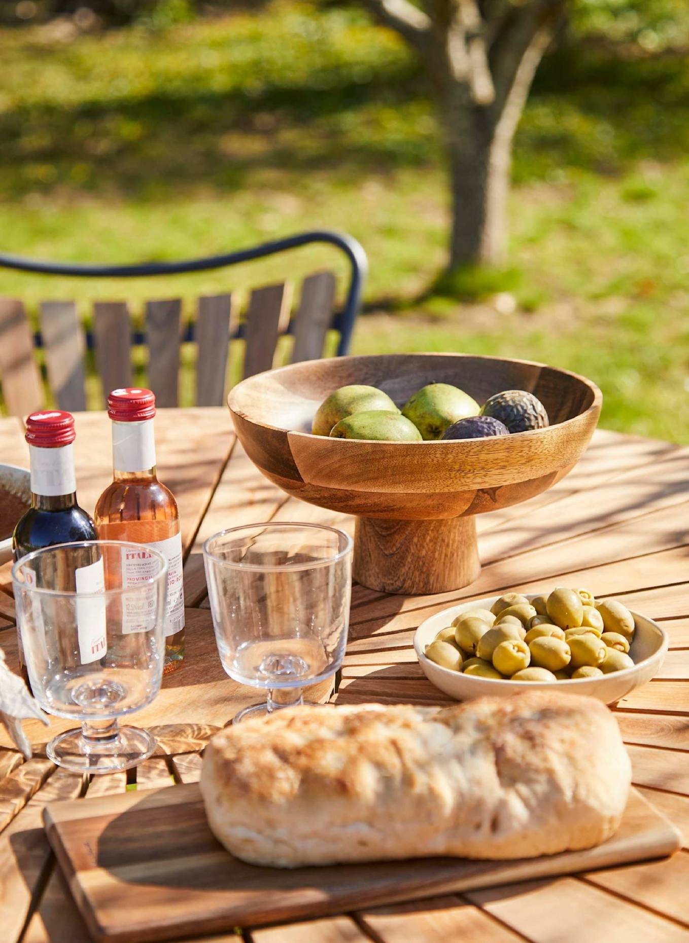 cinas Gartenmöbel-Set mit 1 Tisch, 5 Stühlen ELLEN: GRAU