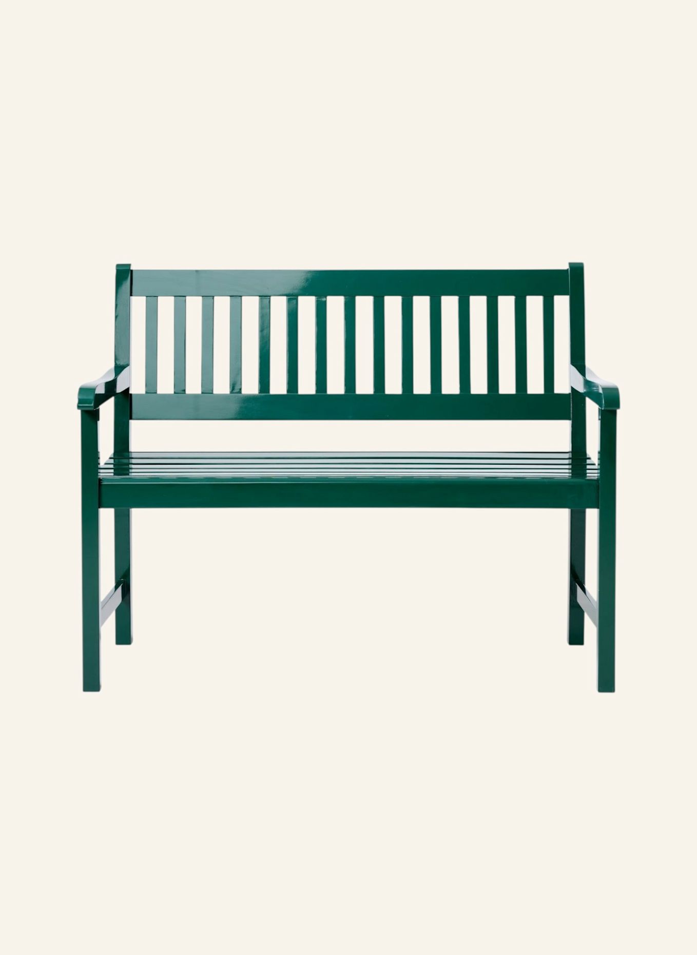 cinas BRIGHTON Garden Bench: GREEN