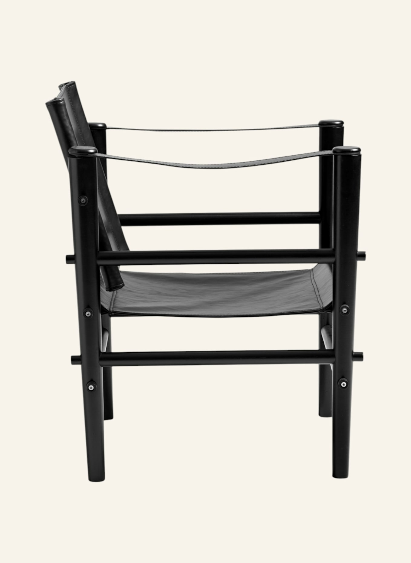 cinas Lounge Safaristuhl NOBLE: SCHWARZ