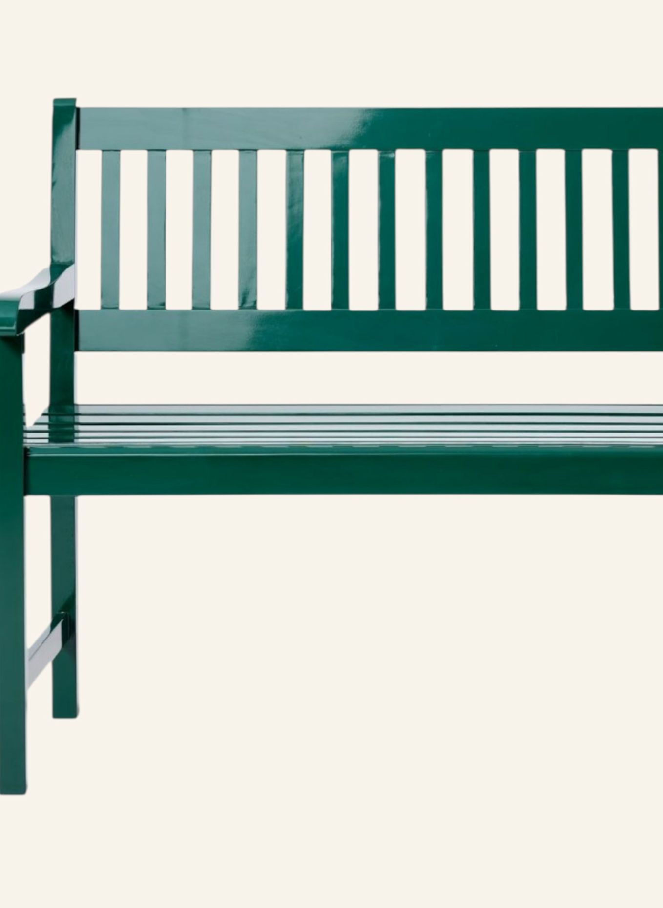 cinas BRIGHTON Garden Bench: GREEN