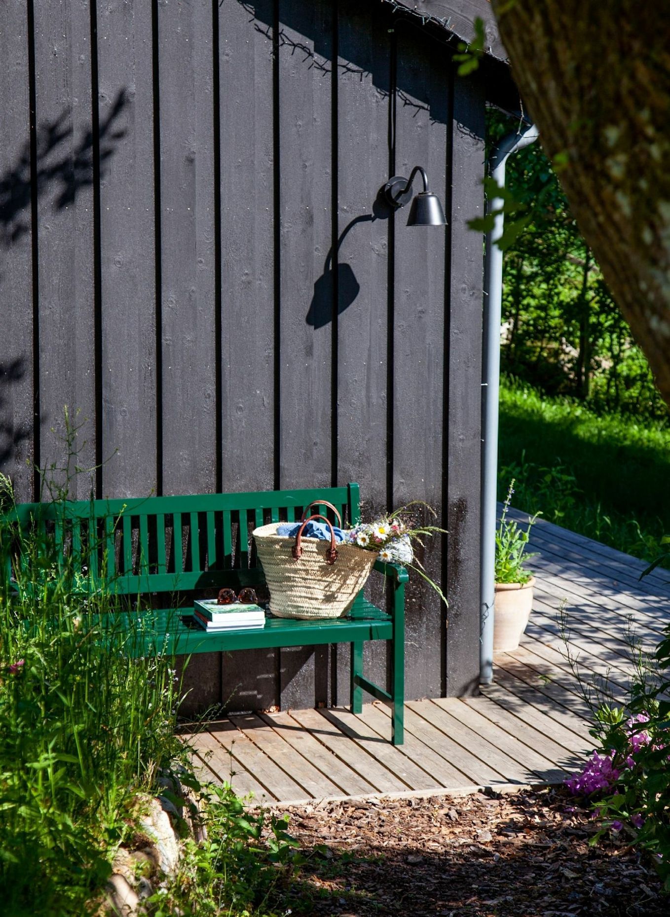 cinas BRIGHTON Garden Bench: GREEN