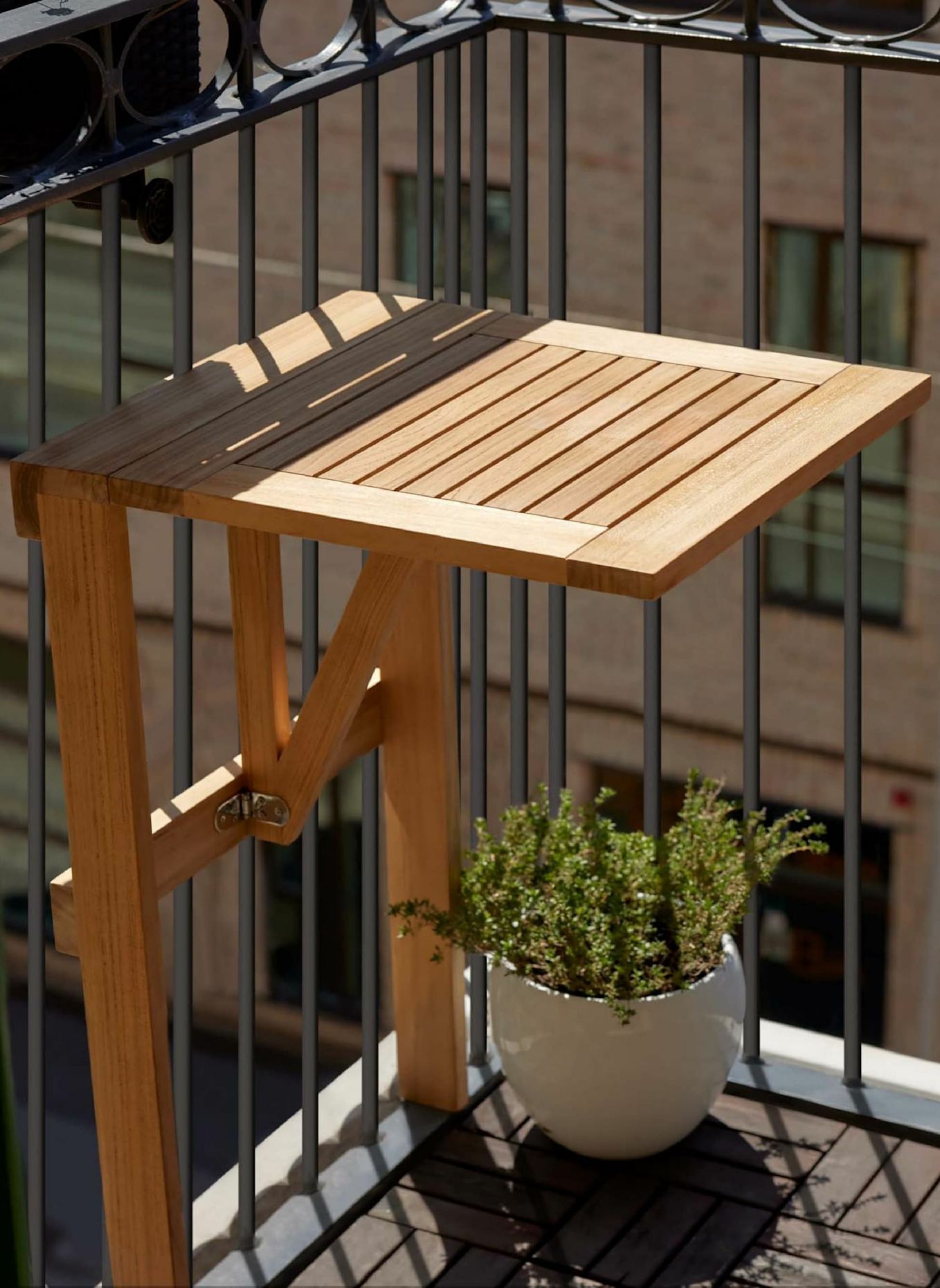 cinas Gartentisch BALCONY: BRAUN