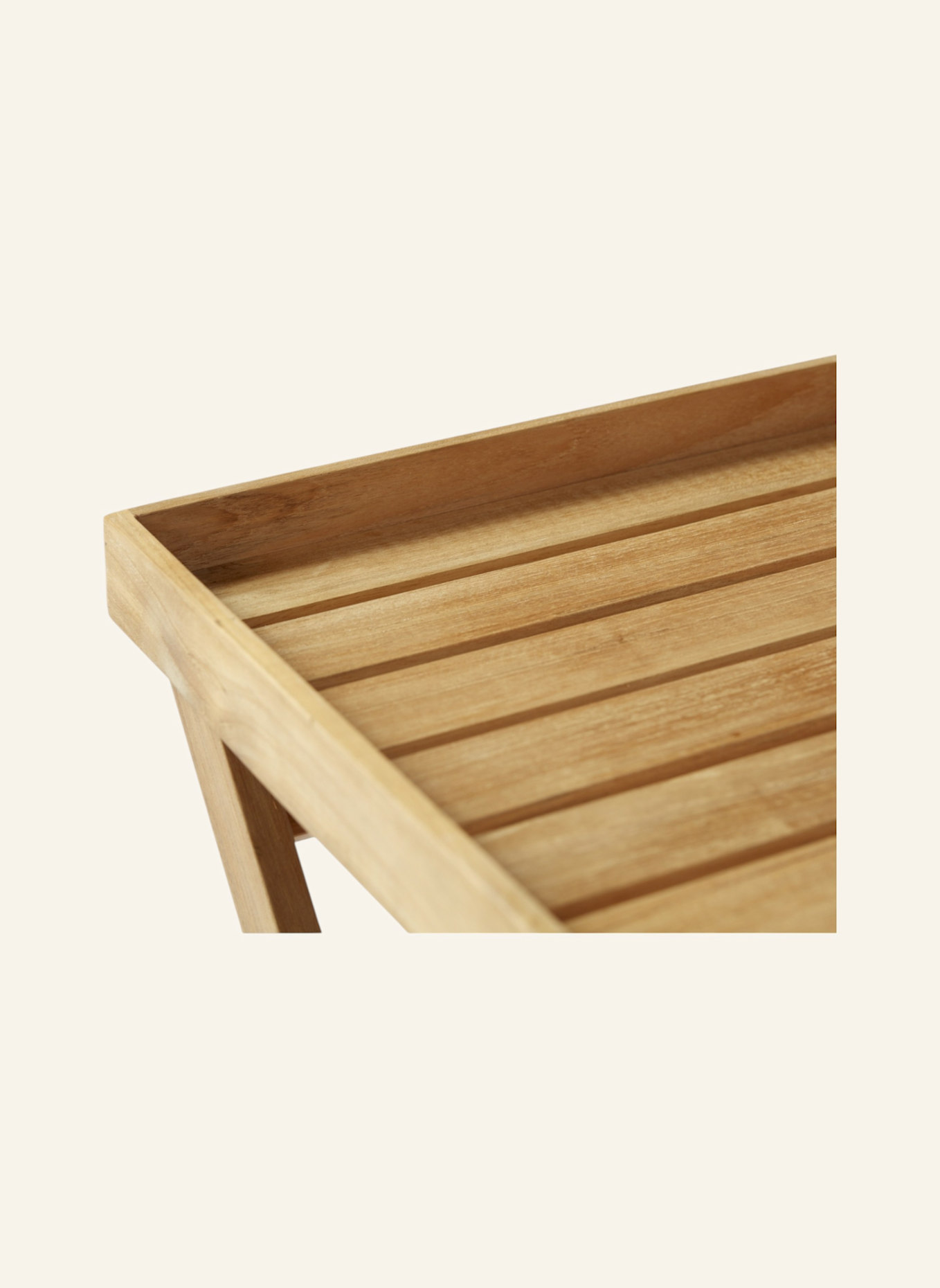 cinas Tablett-Beistelltisch CLASSIC: BRAUN