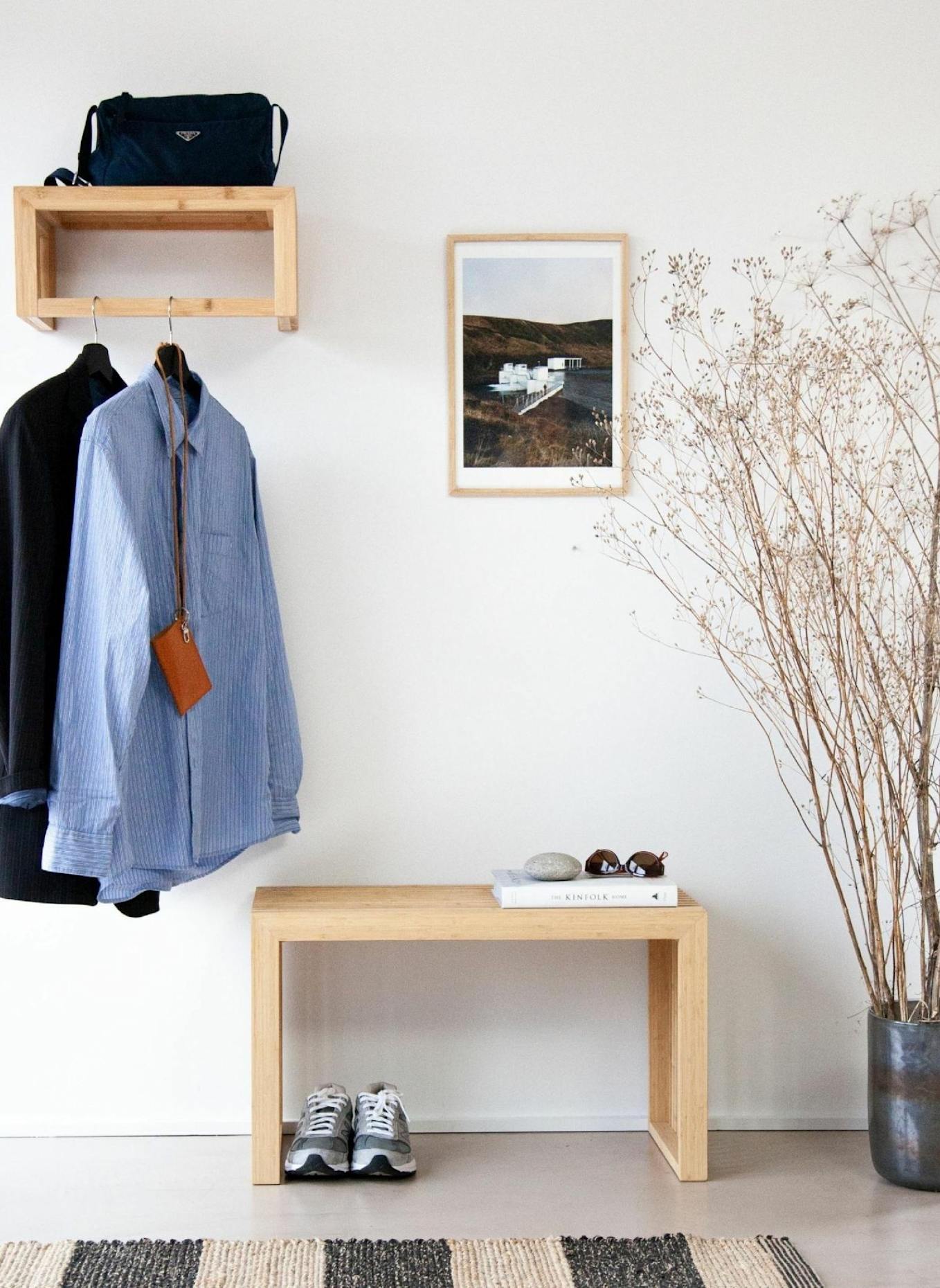 cinas Wandgarderobe RIB: BRAUN