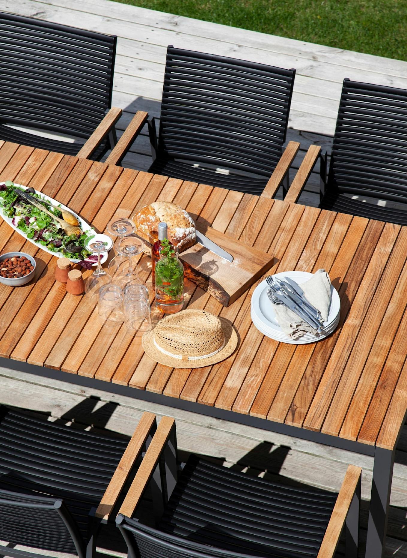 cinas Gartentisch MOOD: GRAU