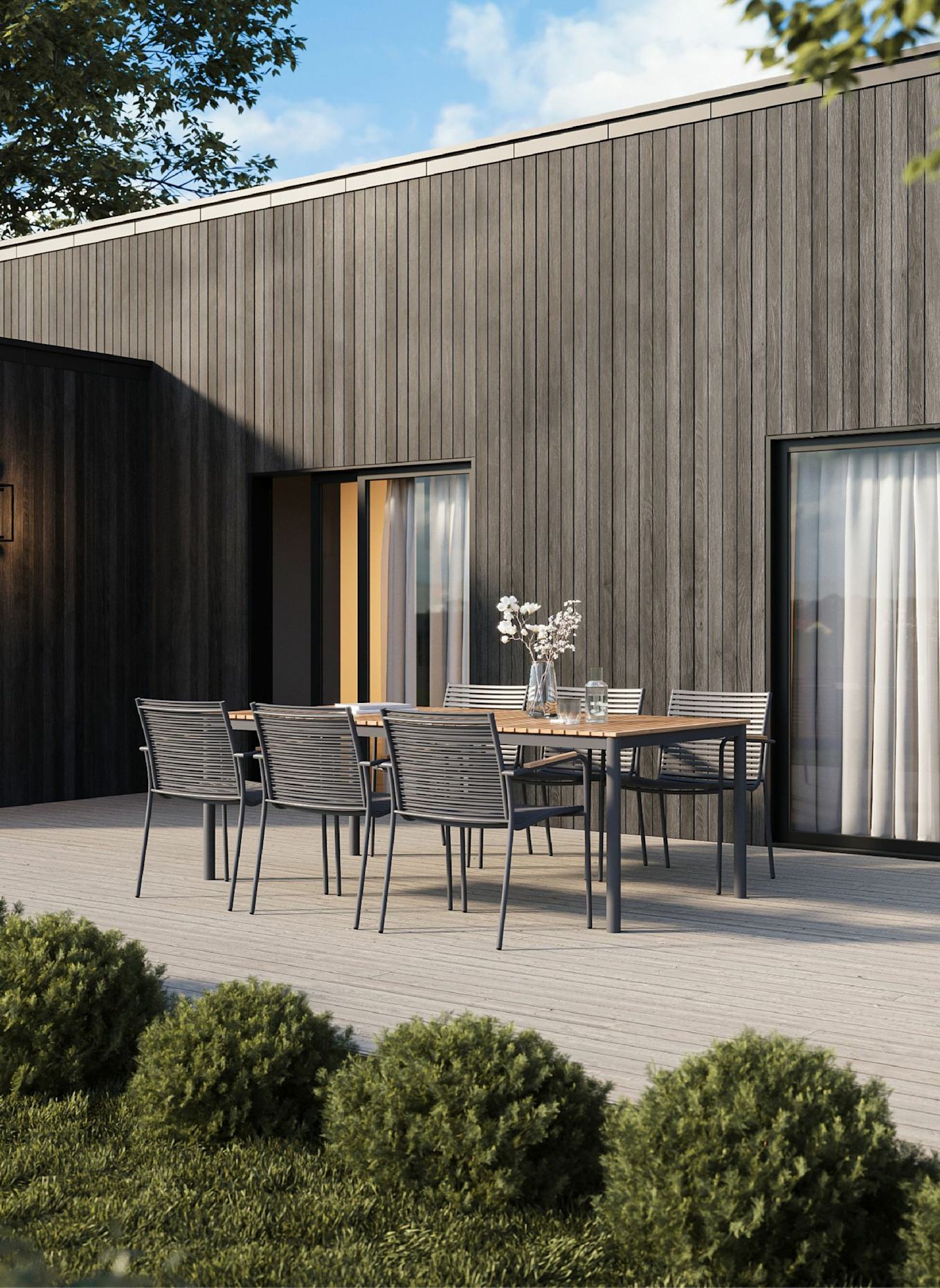 cinas Gartentisch MOOD: GRAU