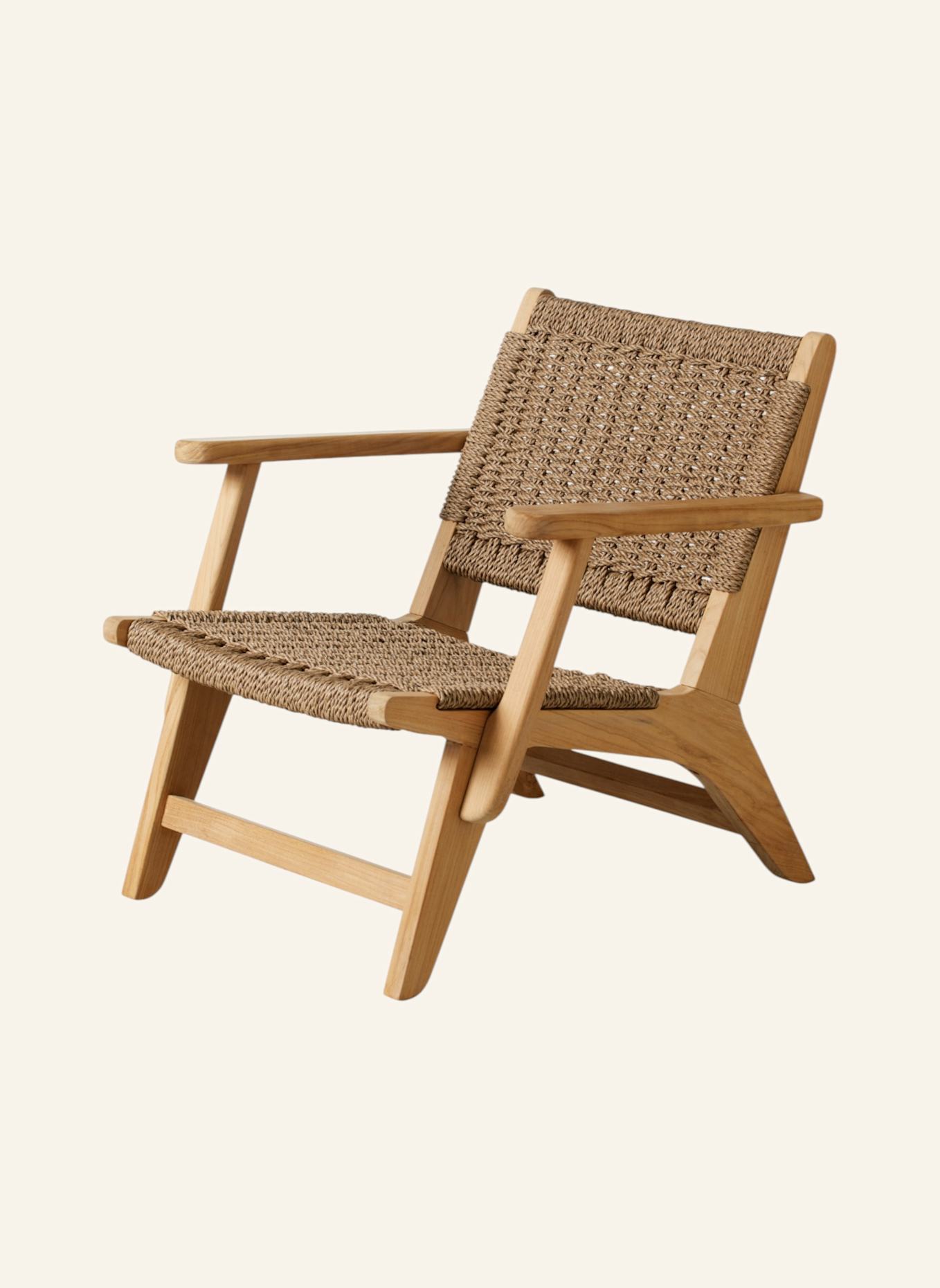 cinas Garten Lounge Hocker EYA: BRAUN