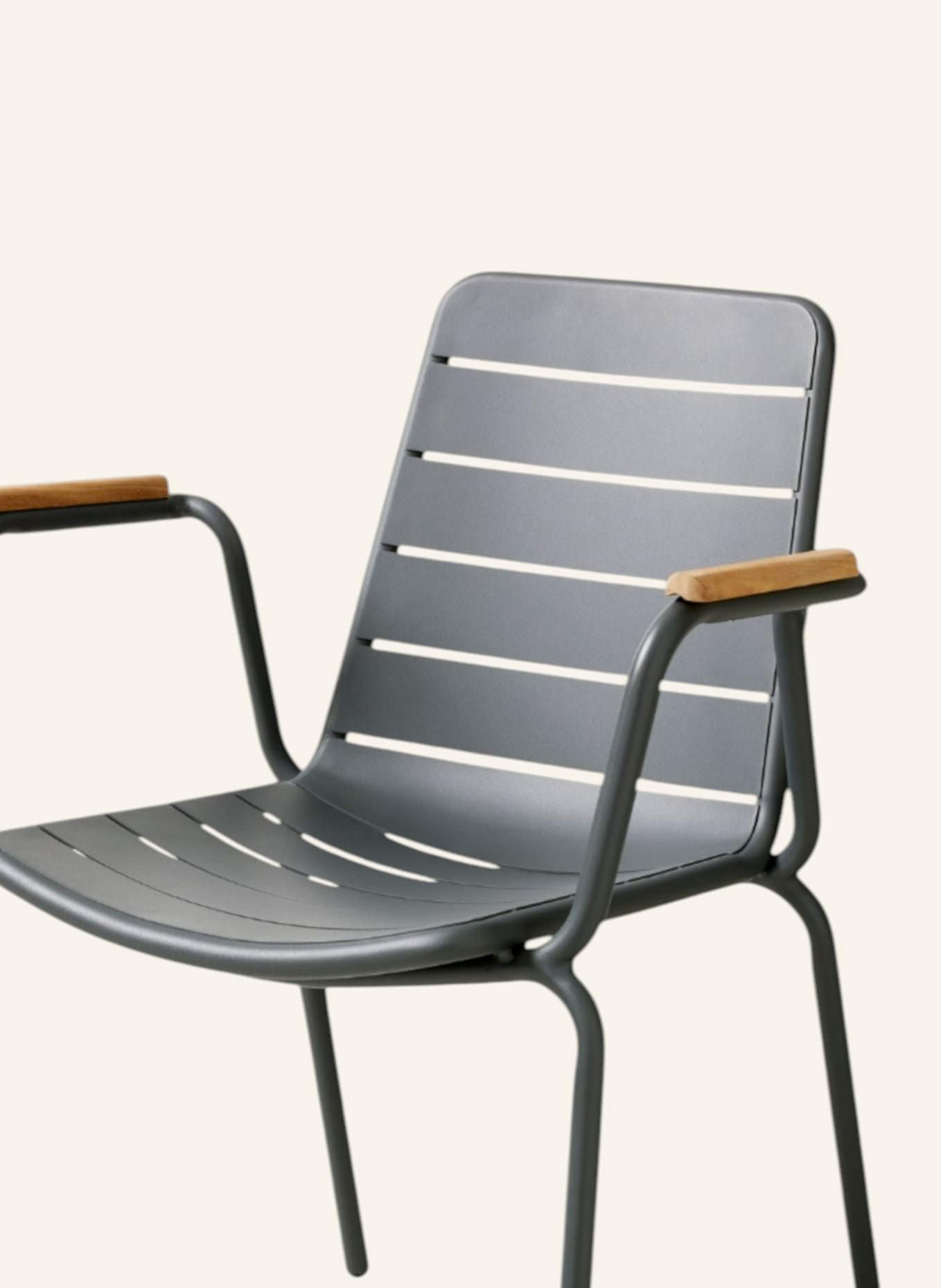 cinas 3-Piece ELLEN/PARC Garden Furniture Set: BROWN / GRAY