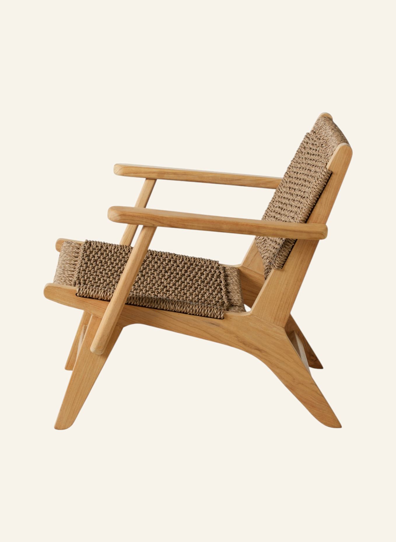 cinas Tuinlounge-poef EYA: BRUIN