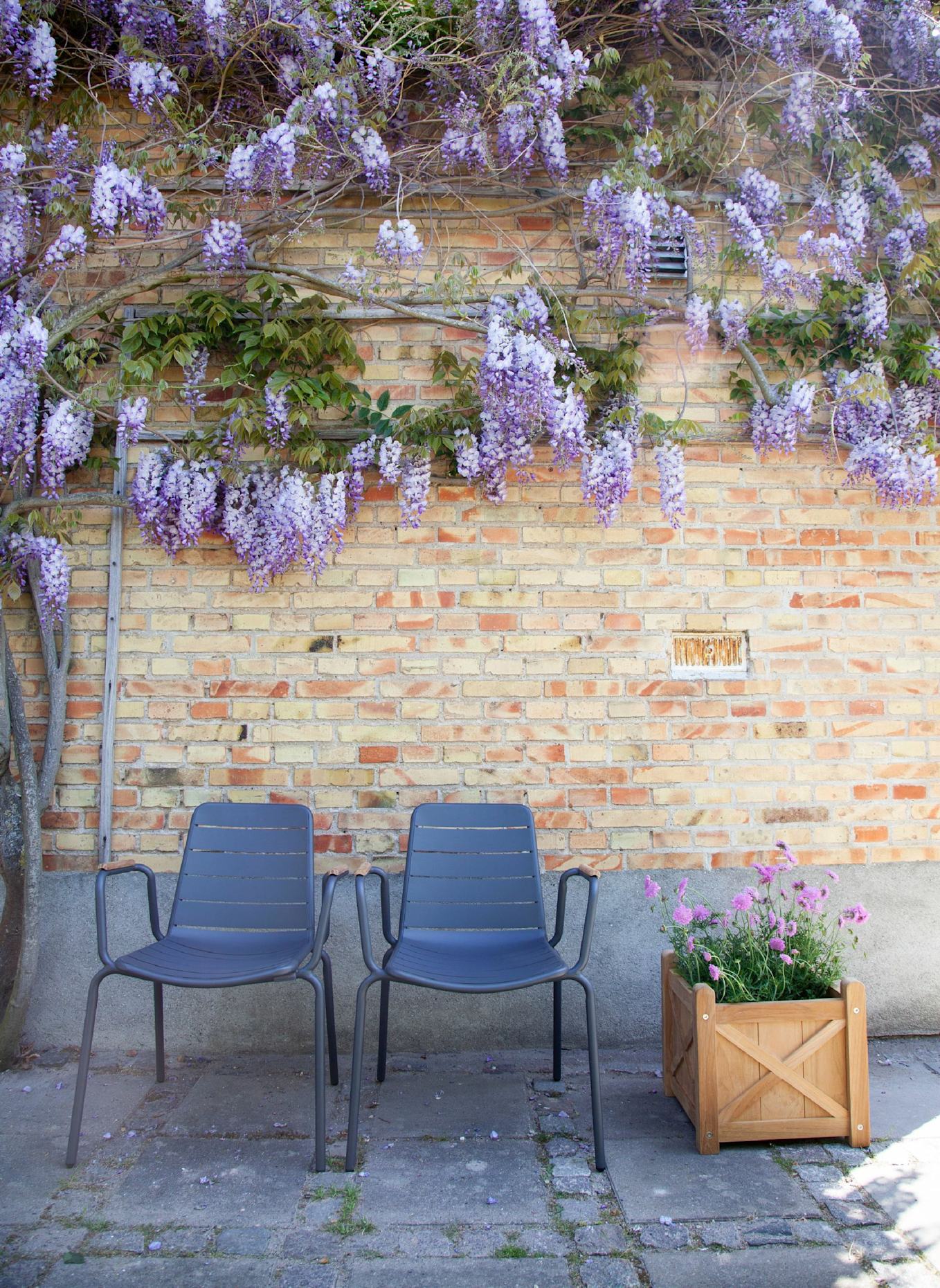 cinas Gartenstuhl PARC: GRAU