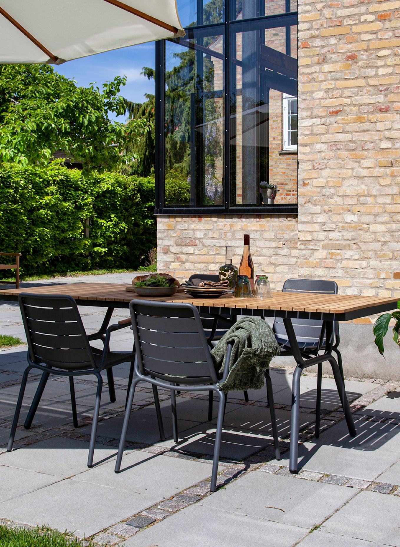 cinas Gartenstuhl PARC: GRAU