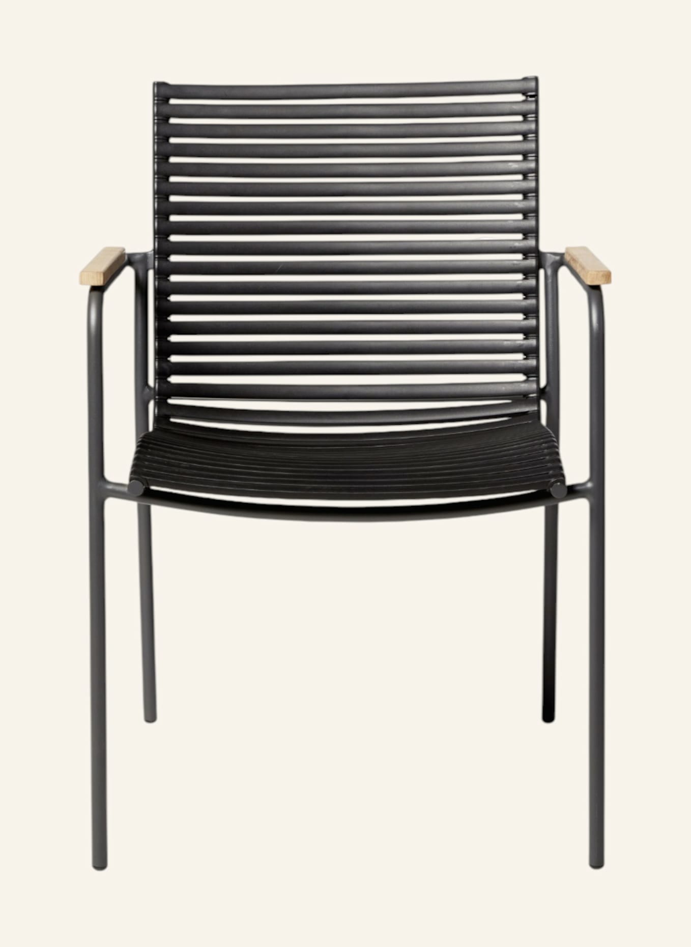 cinas Gartenmöbel-Set mit 1 Tisch, 6 Stühlen MOOD: GRAU