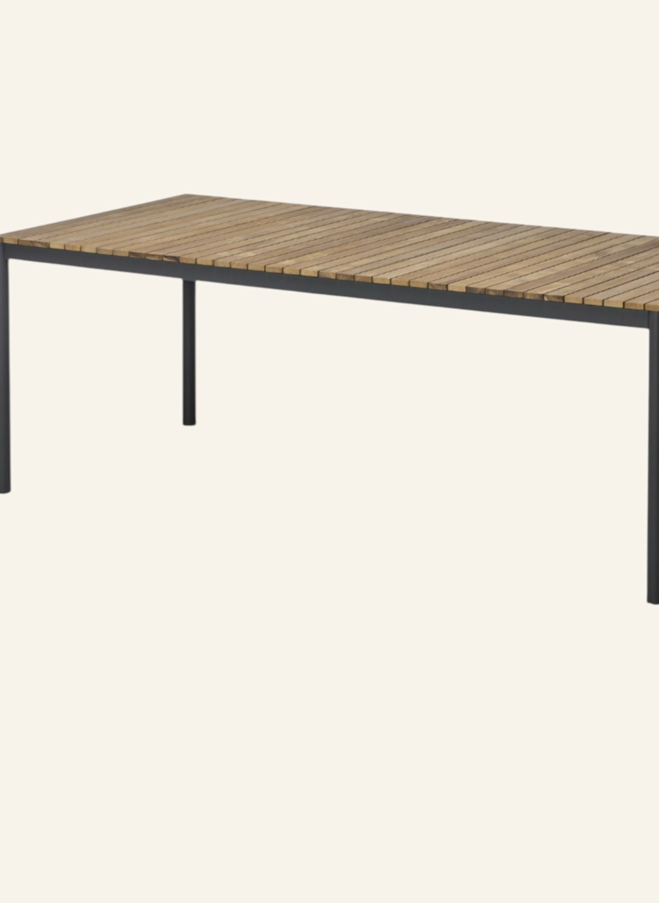 cinas Gartenmöbel-Set mit 1 Tisch, 6 Stühlen MOOD: GRAU