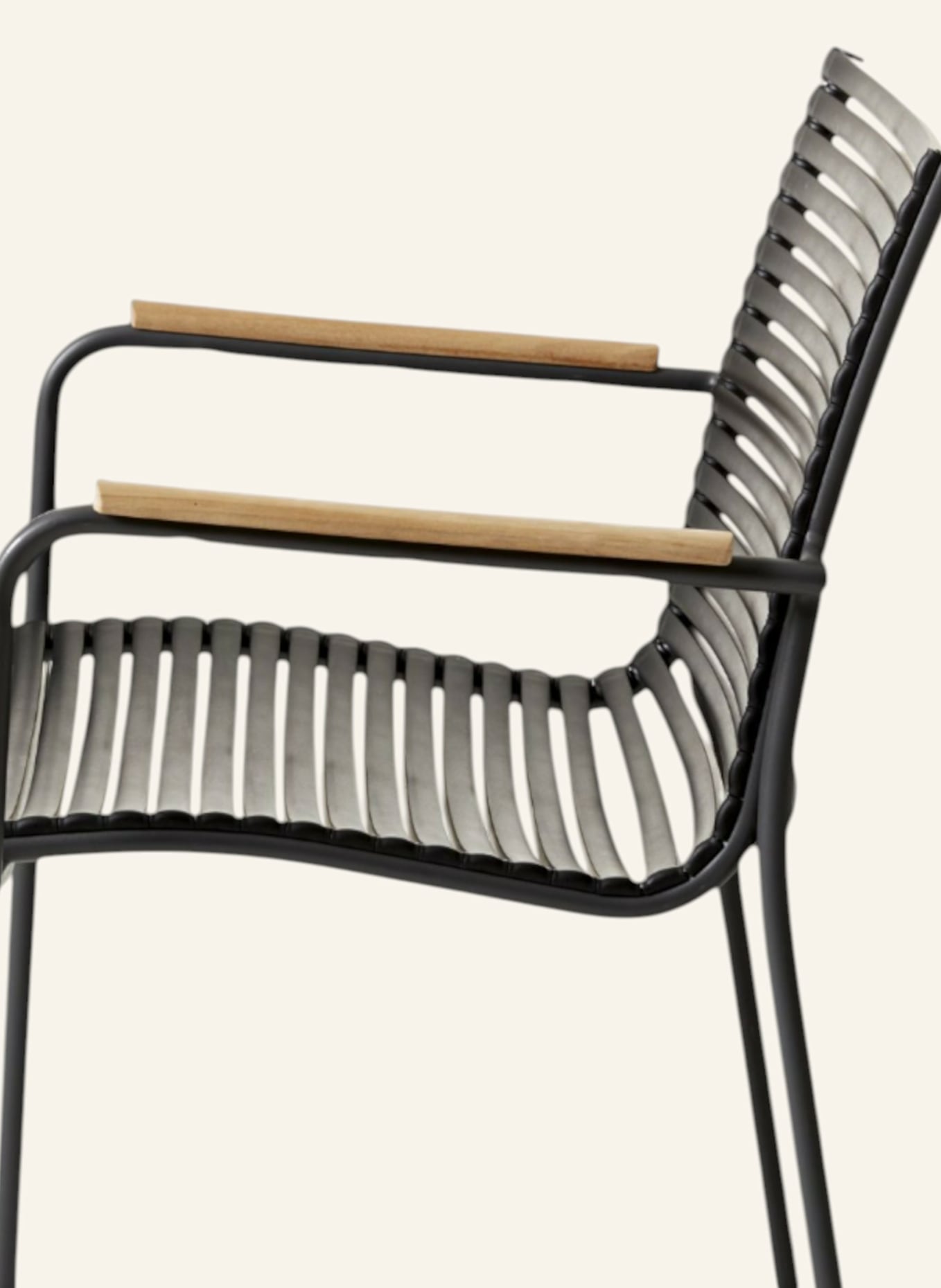 cinas Gartenmöbel-Set mit 1 Tisch, 6 Stühlen MOOD: GRAU