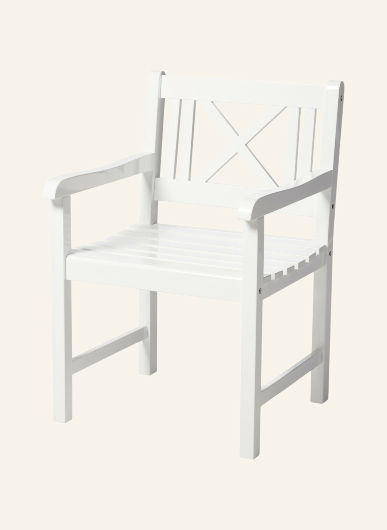 cinas Gartenstuhl ROSENBORG: WEISS