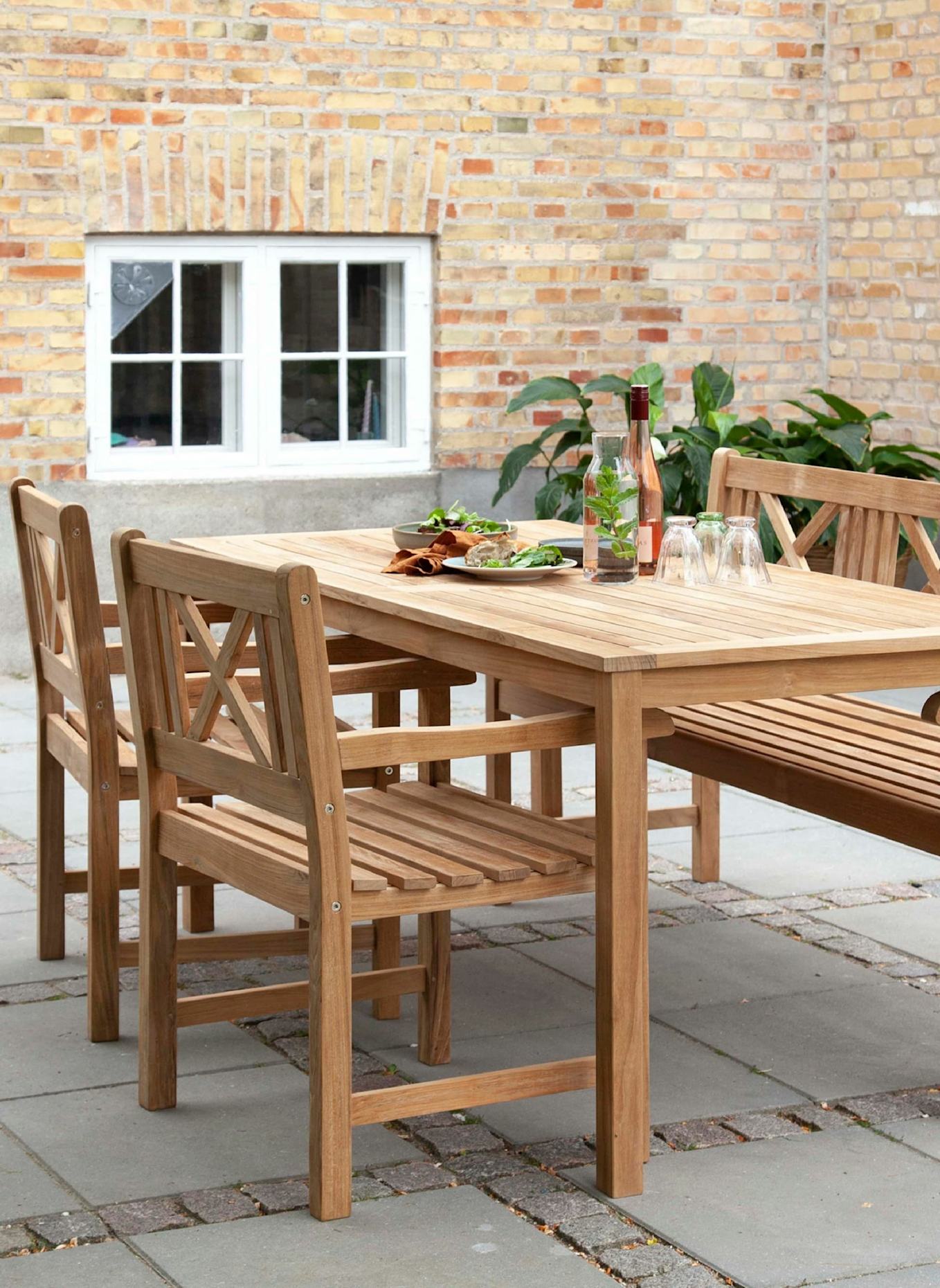 cinas Gartenstuhl ROSENBORG: BRAUN