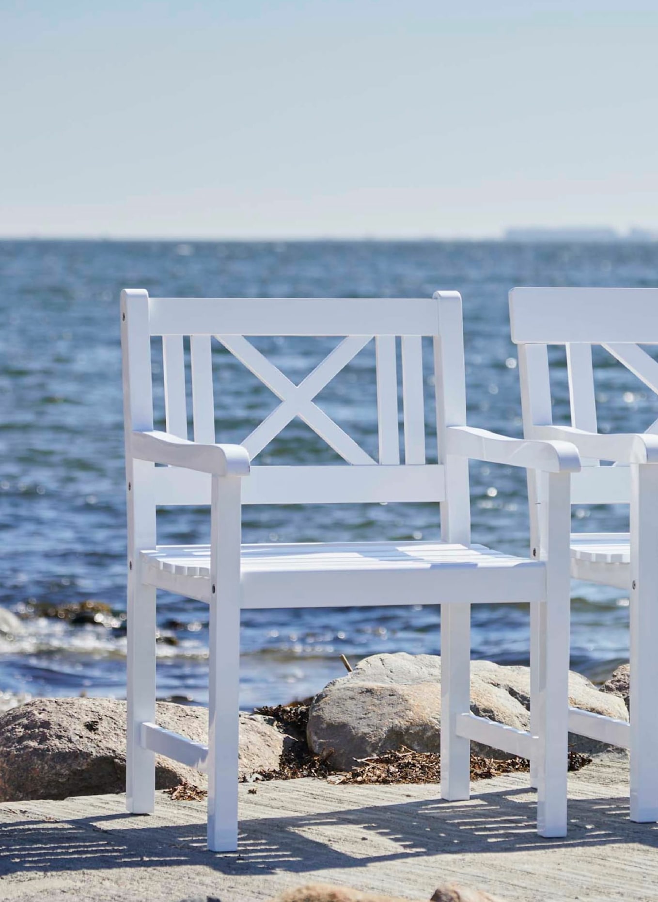 cinas Gartenstuhl ROSENBORG: WEISS