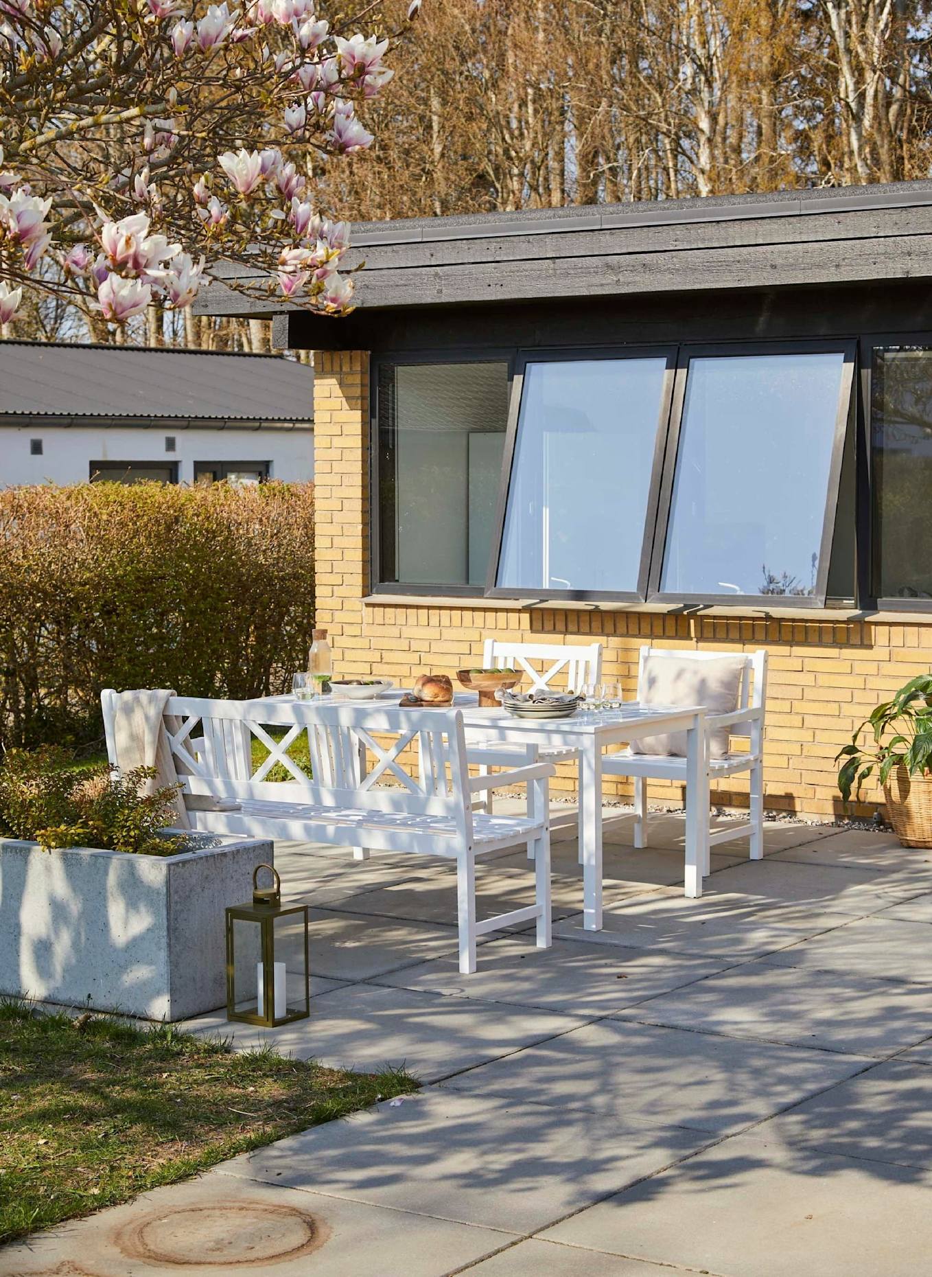 cinas Gartenstuhl ROSENBORG: WEISS