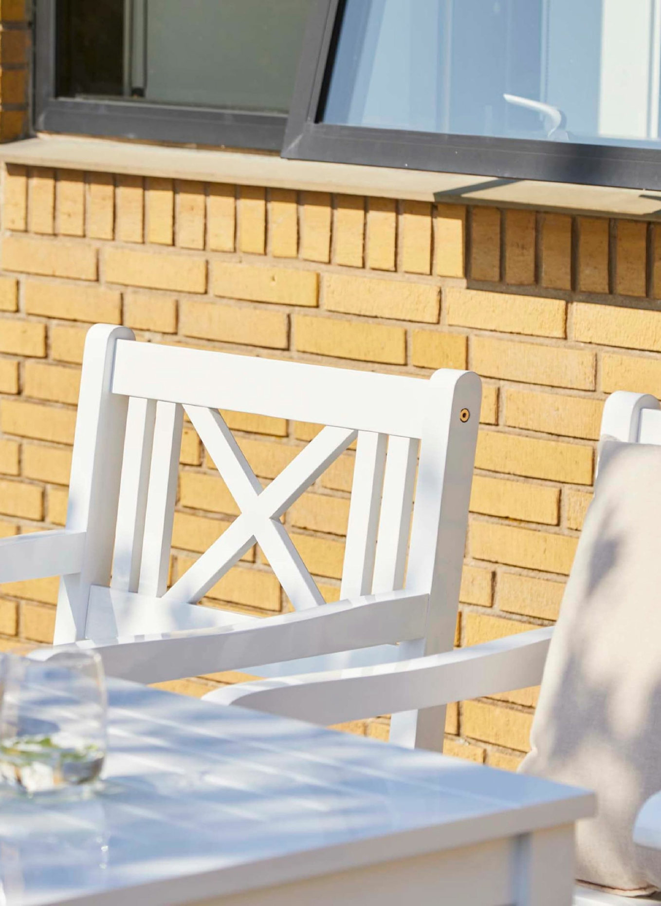 cinas Gartenstuhl ROSENBORG: WEISS