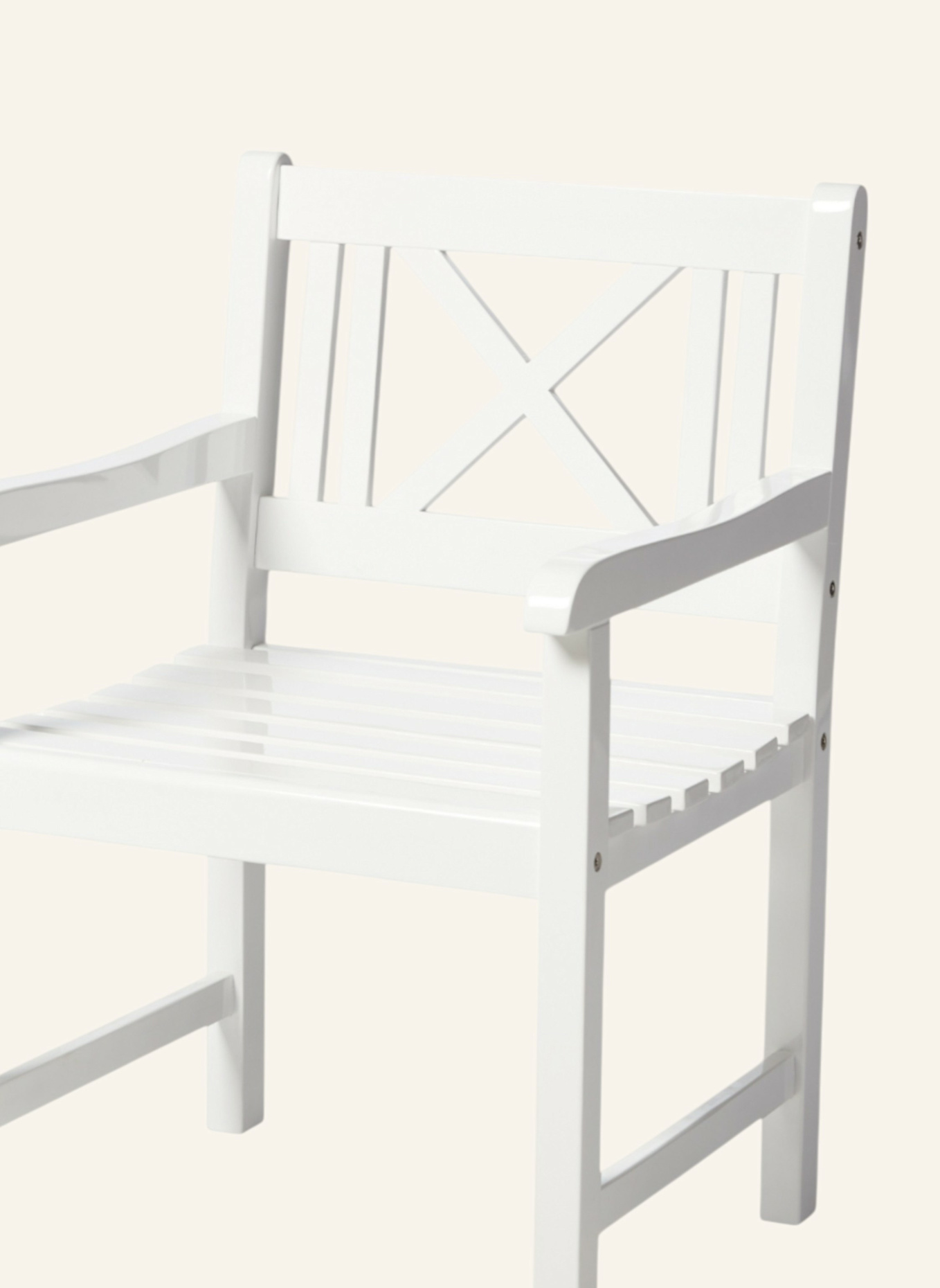 cinas Gartenstuhl ROSENBORG: WEISS