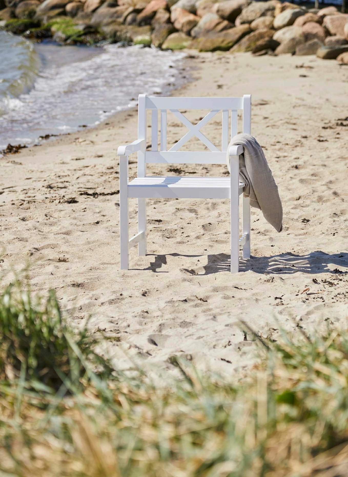 cinas Gartenstuhl ROSENBORG: WEISS