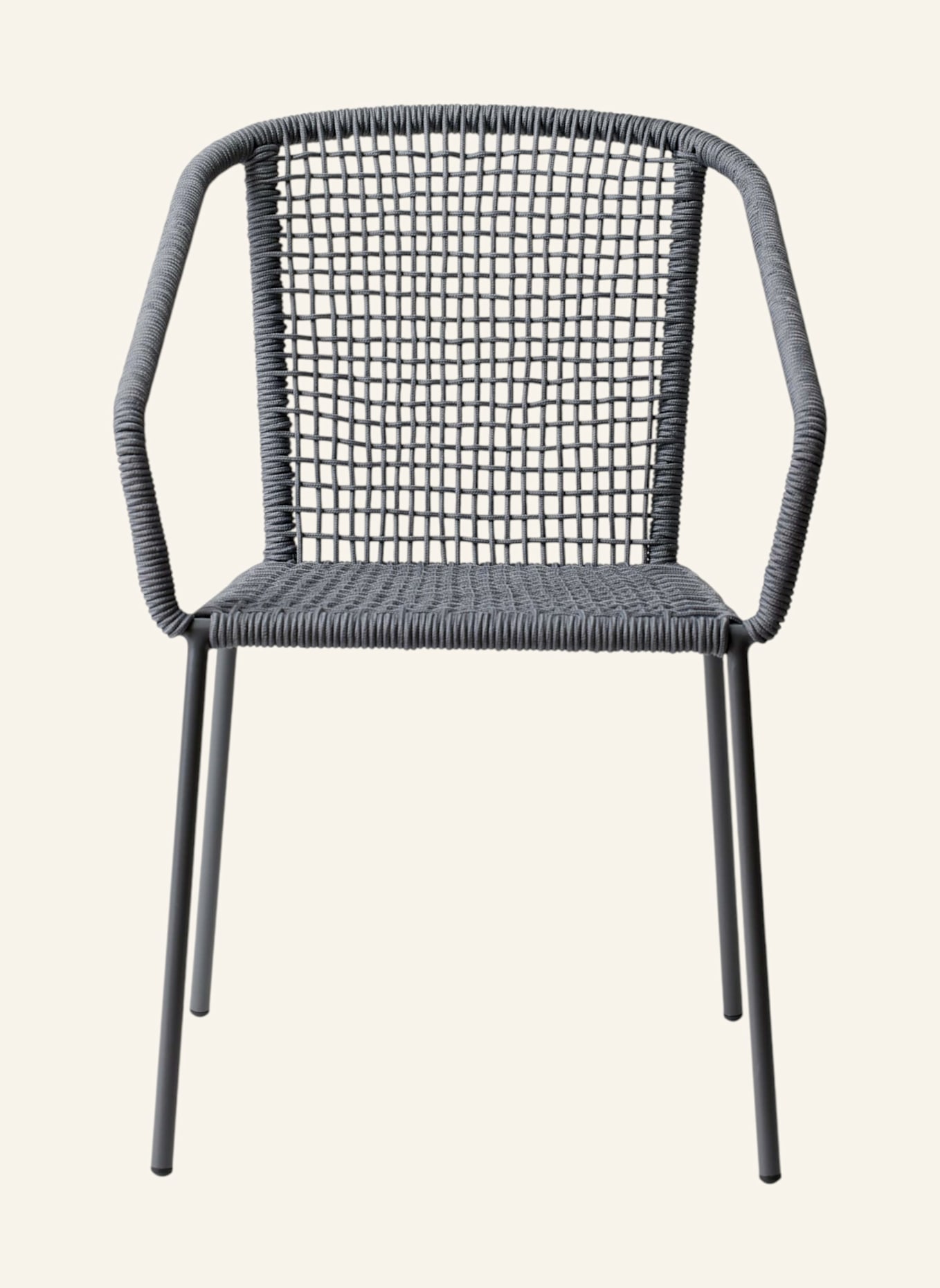 cinas Gartenhocker LUNO: GRAU