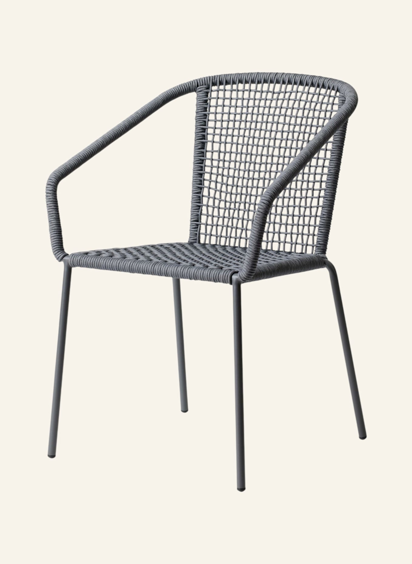 cinas Gartenhocker LUNO: GRAU