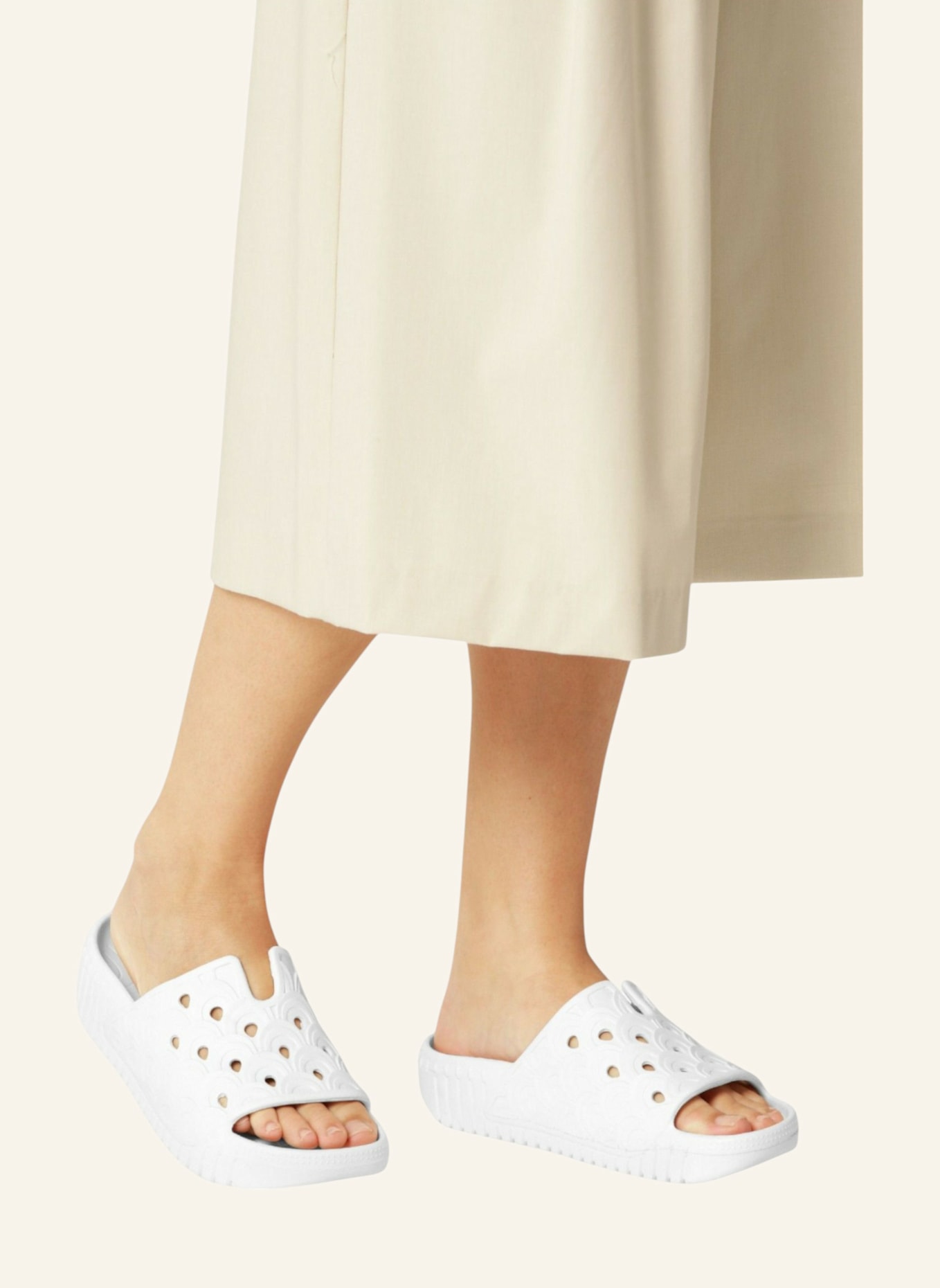 ILSE JACOBSEN Clog BIRCH02: WEISS