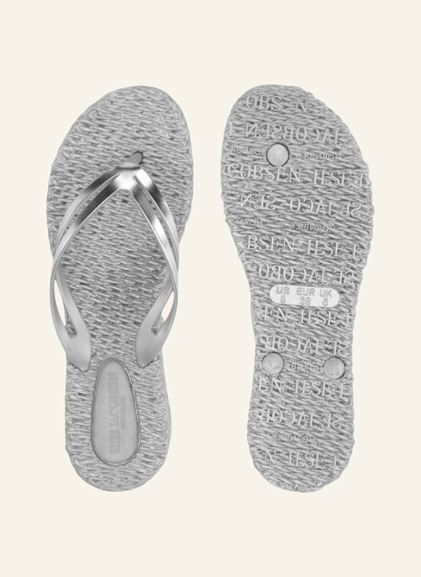 ILSE JACOBSEN Zehentrenner CHEERFUL08M: SILBER