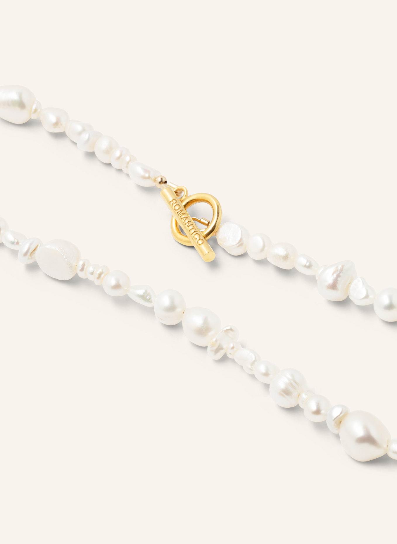 Romantico Romantico Perlenkette CARAMELLA: GOLD