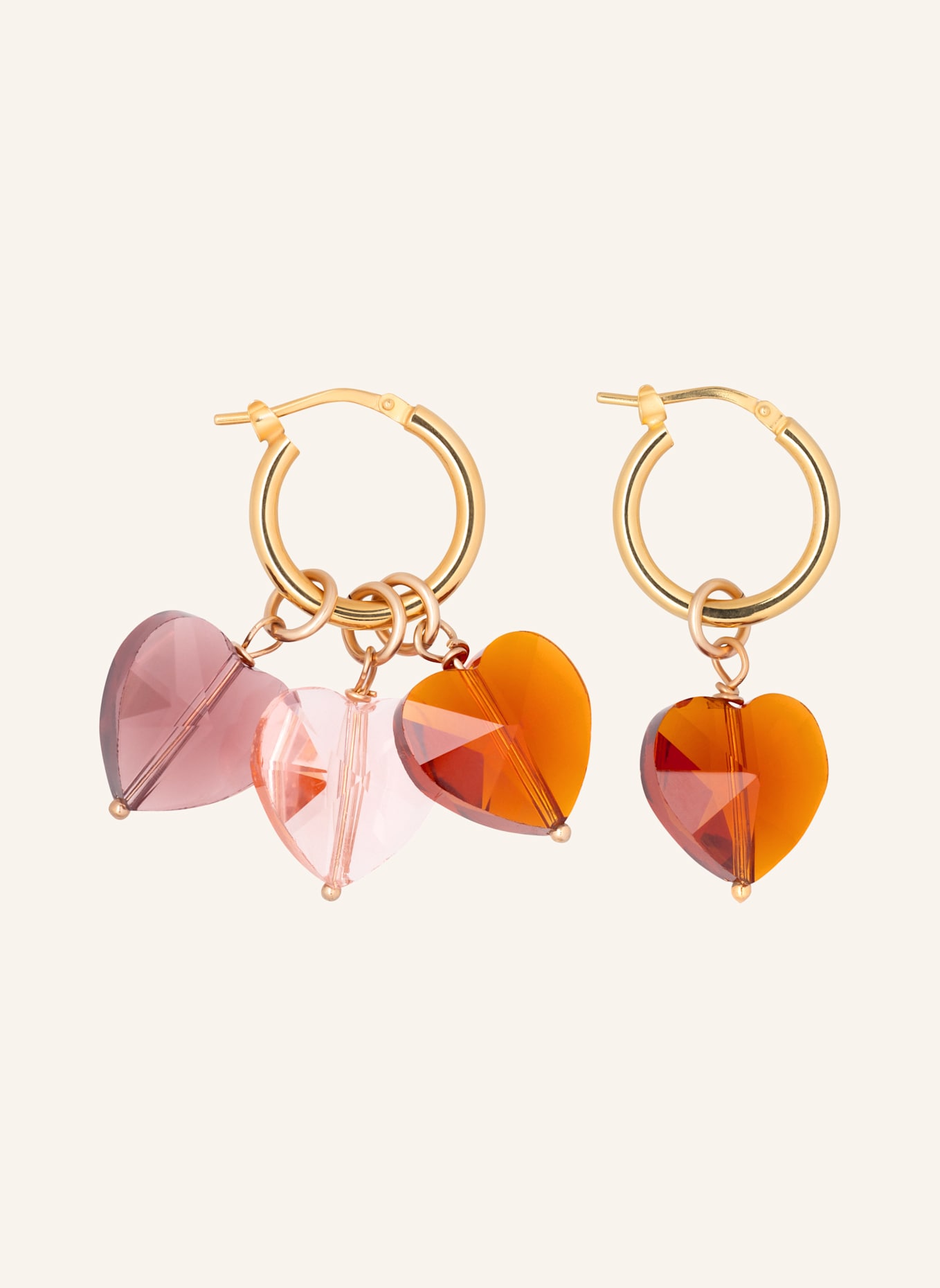 Romantico Romantico Creolen MORE AMORE TERRACOTTA GRANDE: GOLD