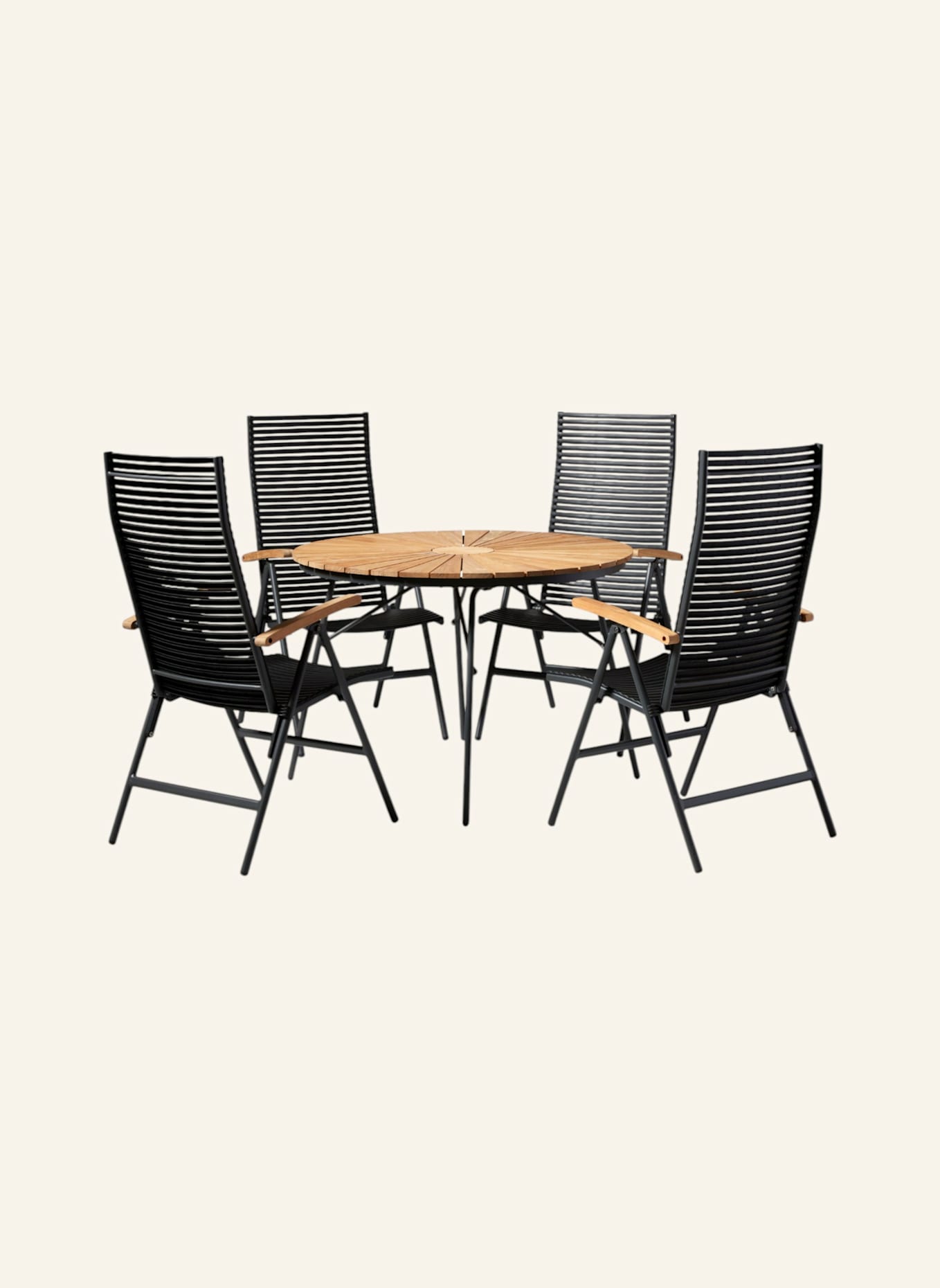 cinas Gartenmöbel Set ELLEN/MOOD: GRAU