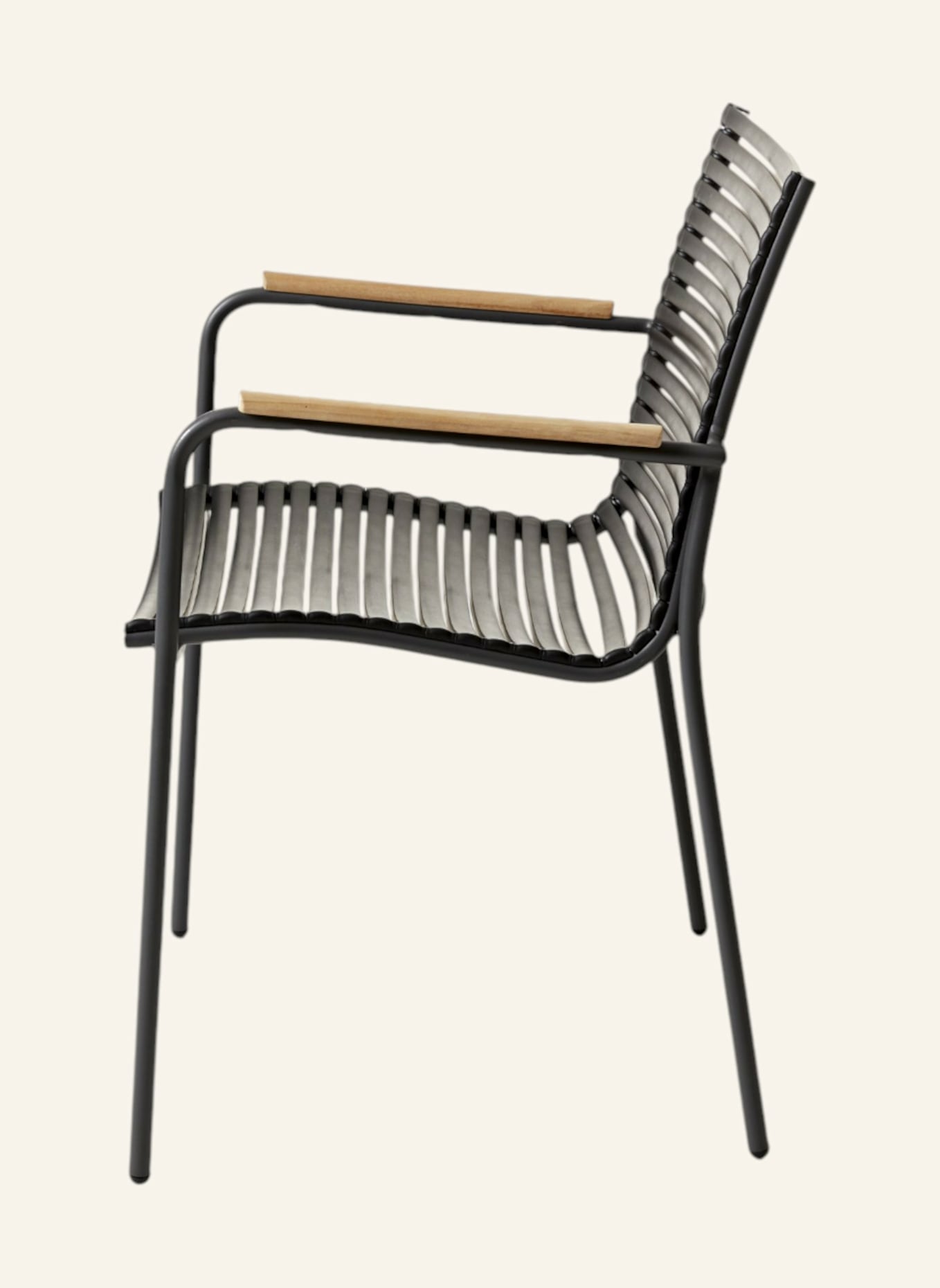 cinas Gartenmöbel-Set mit 1 Tisch, 2 Stühlen MOOD: BRAUN/ GRAU