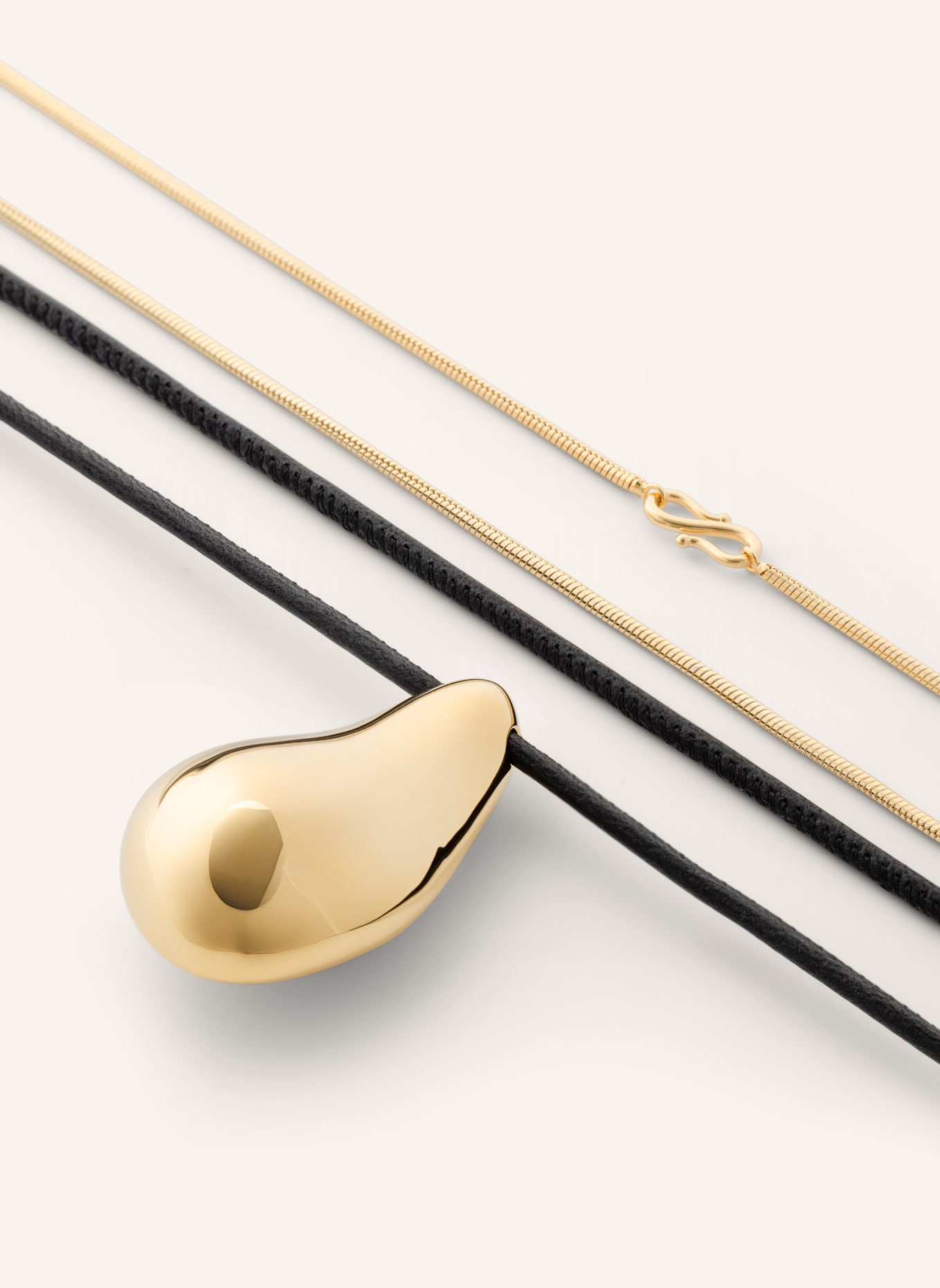 Lié Studio Kette ohne Anhänger BETTY NECKLACE: GOLD