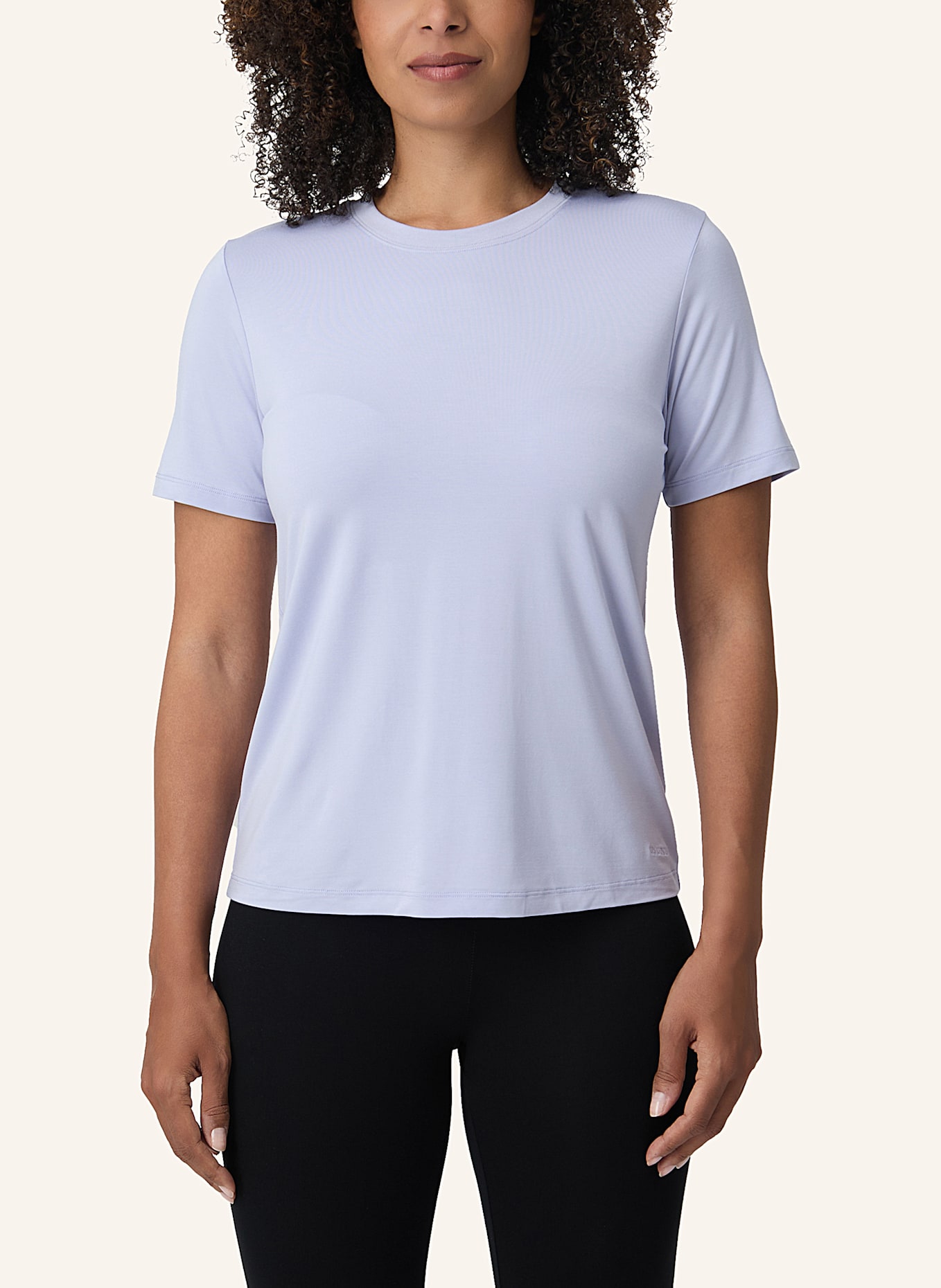 Les Lunes T-Shirt MILLIE SHIRT BASIC: HELLBLAU